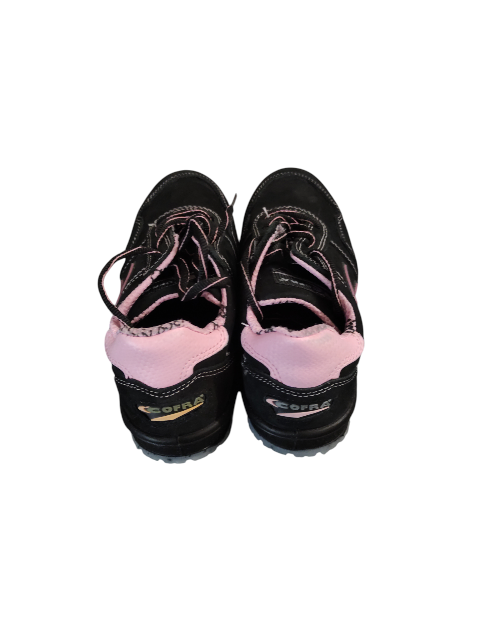 Cofra Ali S3 SRC Sicherheitsschuhe Halbschuhe Schwarz Rosa 38