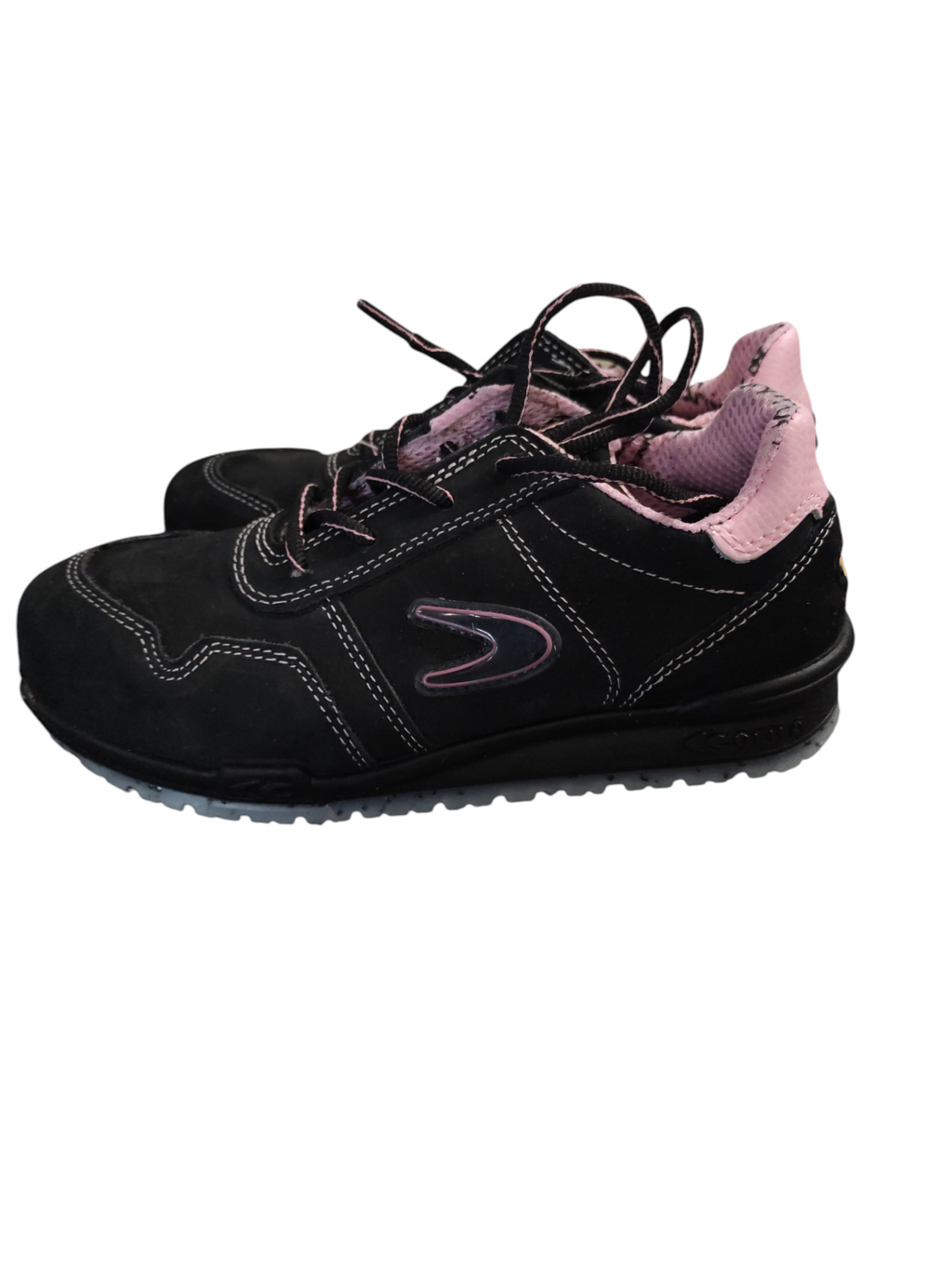 Cofra Ali S3 SRC Sicherheitsschuhe Halbschuhe Schwarz Rosa 38