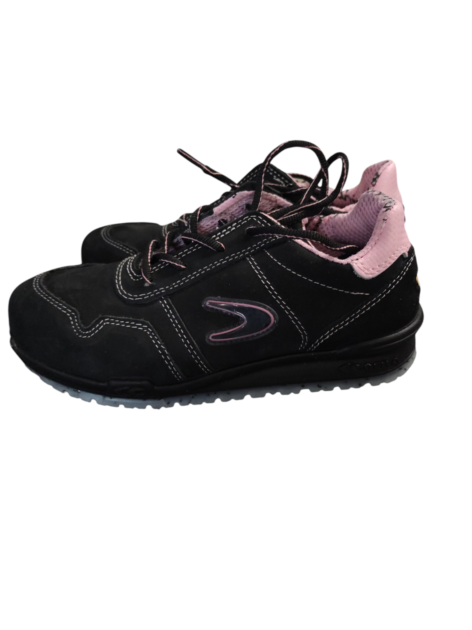 Cofra Ali S3 SRC Sicherheitsschuhe Halbschuhe Schwarz Rosa 38