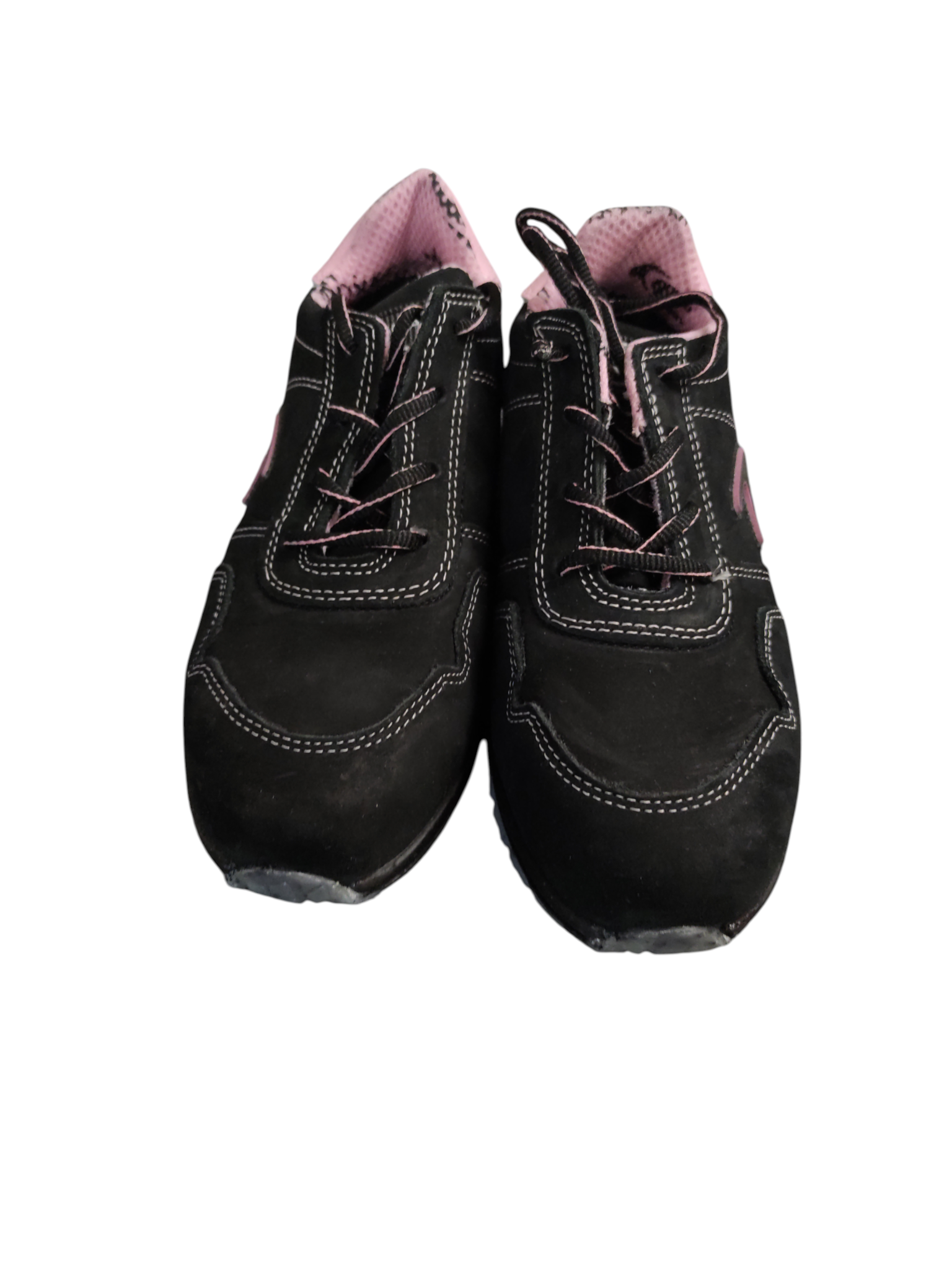 Cofra Ali S3 SRC Sicherheitsschuhe Halbschuhe Schwarz Rosa 38