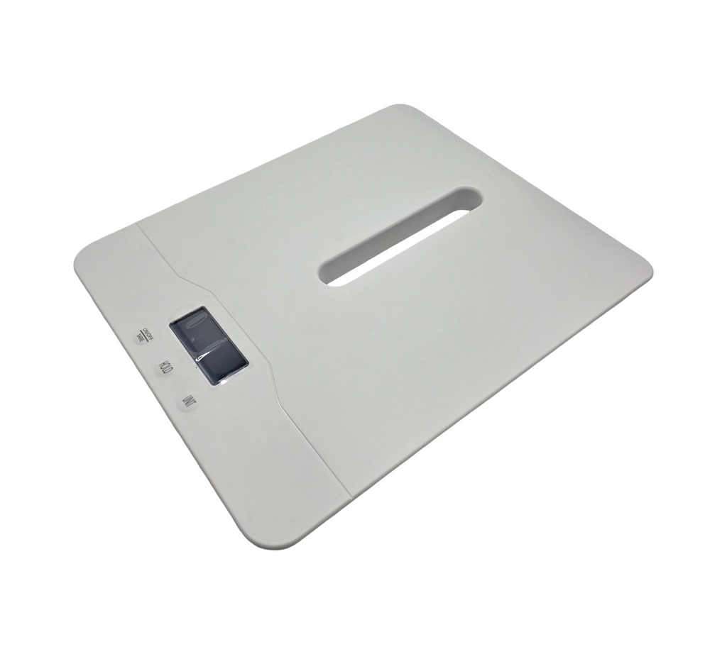 Digitale Baby Haustierwaage 100 kg 10 g Präzision weiß