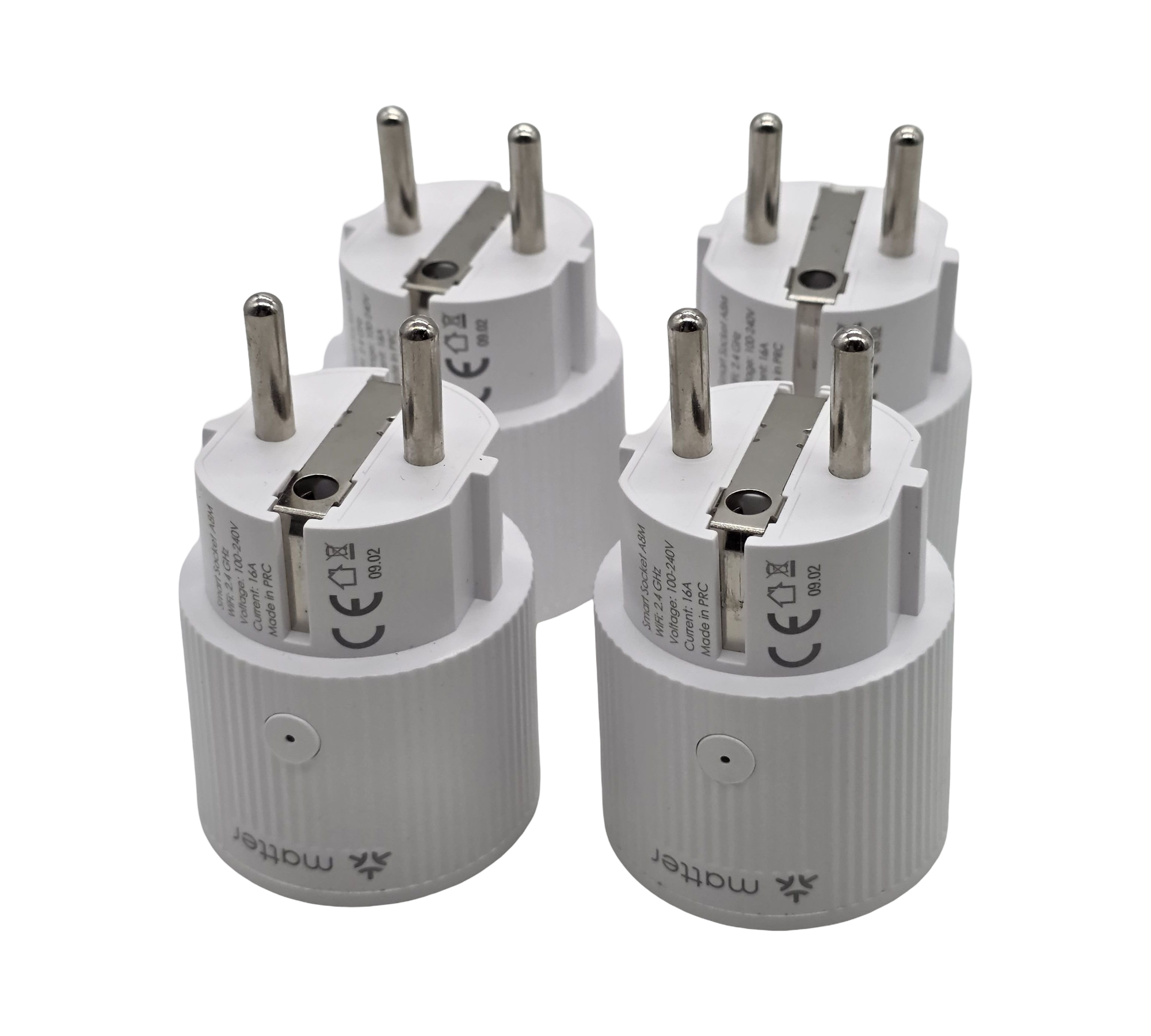 NOUS Matter Smart Steckdose 16A 3840W Energieverbrauchsanzeige WLAN Alexa Google