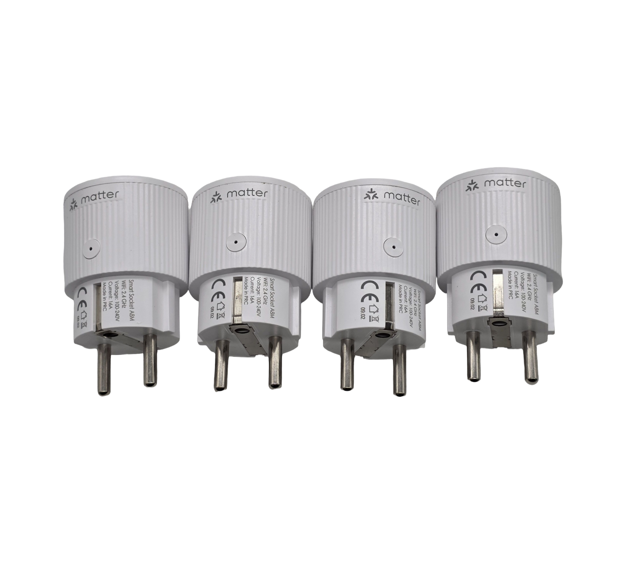 NOUS Matter Smart Steckdose 16A 3840W Energieverbrauchsanzeige WLAN Alexa Google