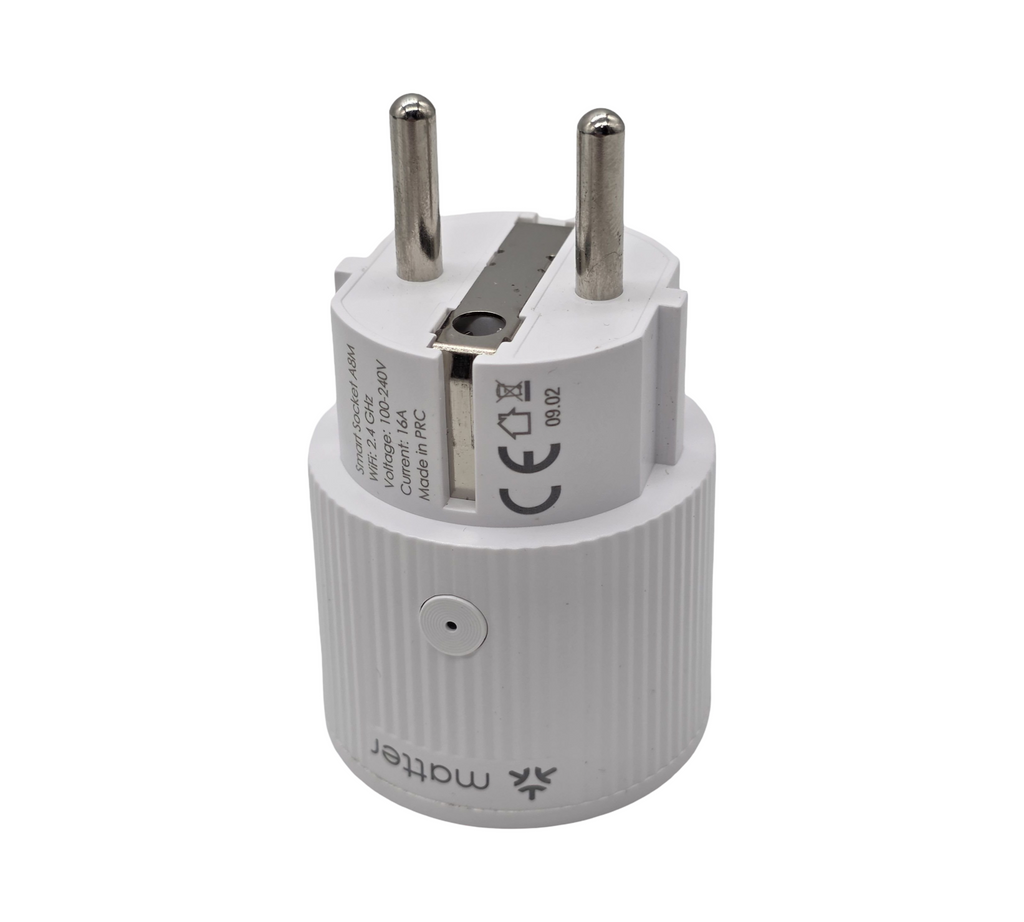 NOUS Matter Smart Steckdose 16A 3840W Energieverbrauchsanzeige WLAN Alexa Google