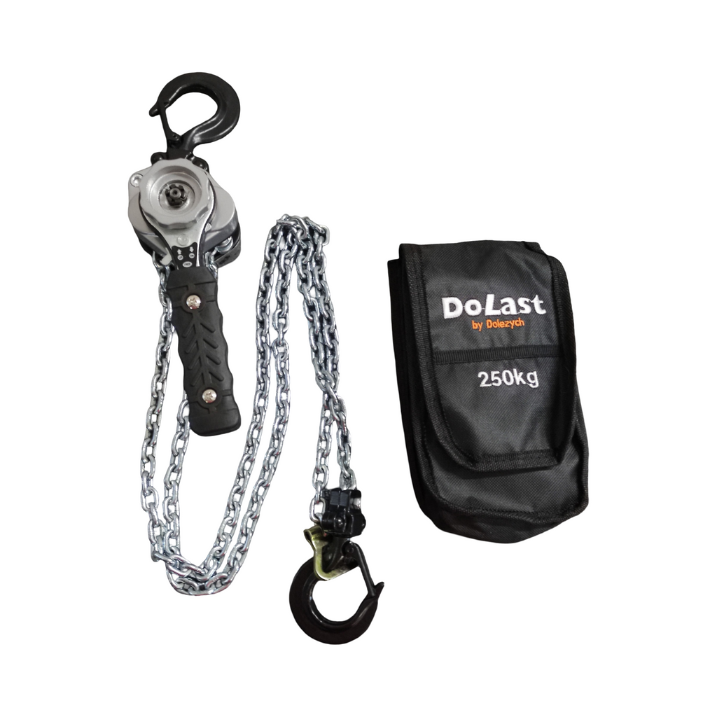 Dolezych Black Series Mini Ratschenhebelzug 250kg 1,5m Hubweg