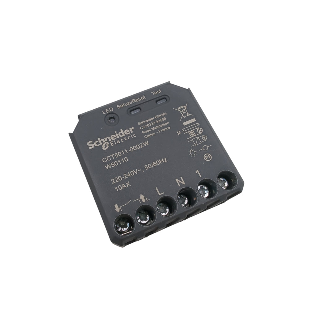 Schneider Electric Wiser CCT5011-0002W Zigbee Unterputz Mikromodul Lichtschalter