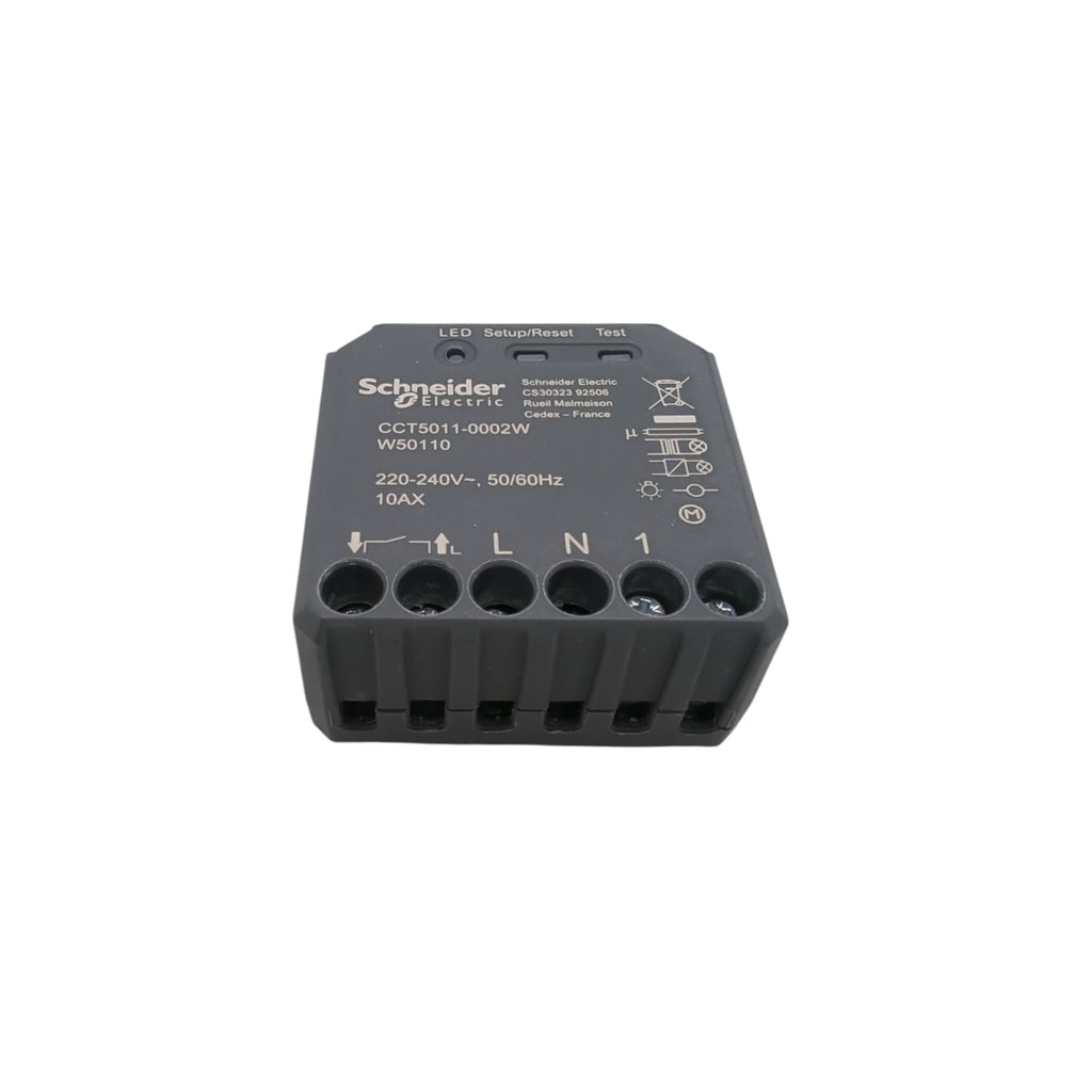 Schneider Electric Wiser CCT5011-0002W Zigbee Unterputz Mikromodul Lichtschalter