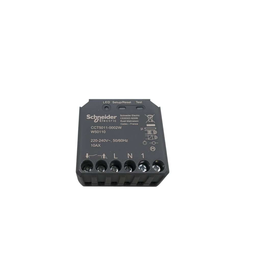 Schneider Electric Wiser CCT5011-0002W Zigbee Unterputz Mikromodul Lichtschalter
