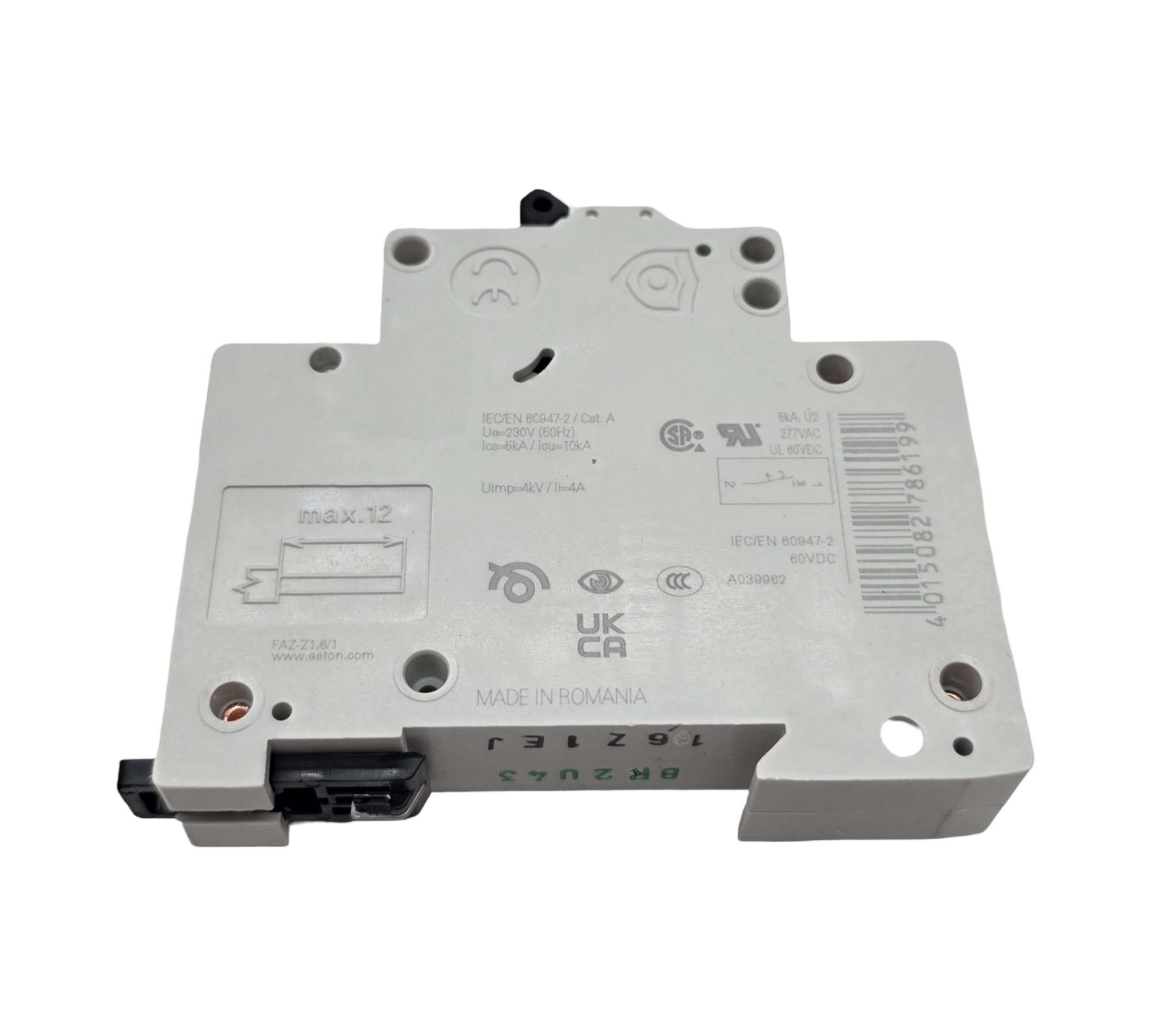 EATON FAZ-Z1,6/1 Leitungsschutzschalter 1.6A 1P Z 12er Pack