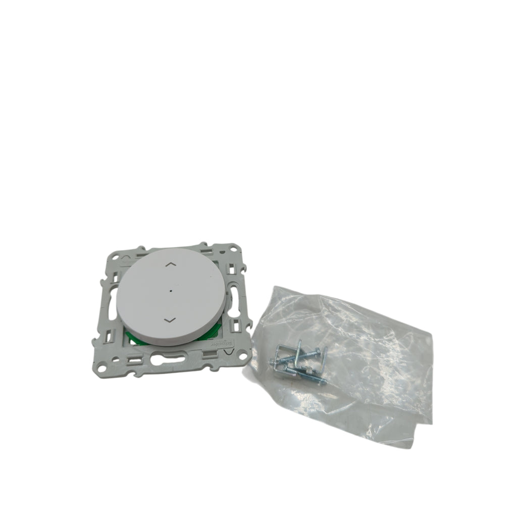 Schneider Electric S520567W Wiser Rollladenschalter Zigbee 4A Weiß