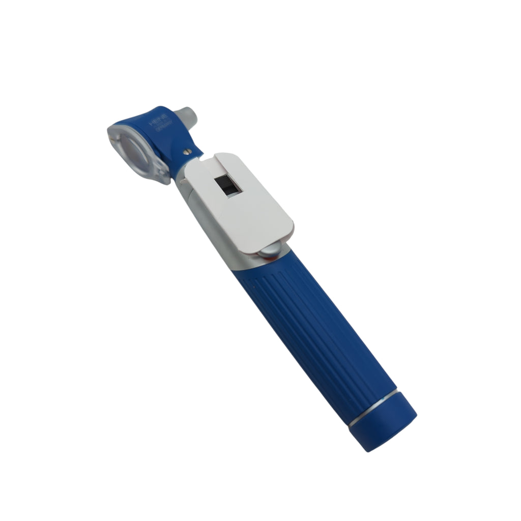 HeineScientific Mini 3000 Otoskop kompakt hohe Lichtintensität blau