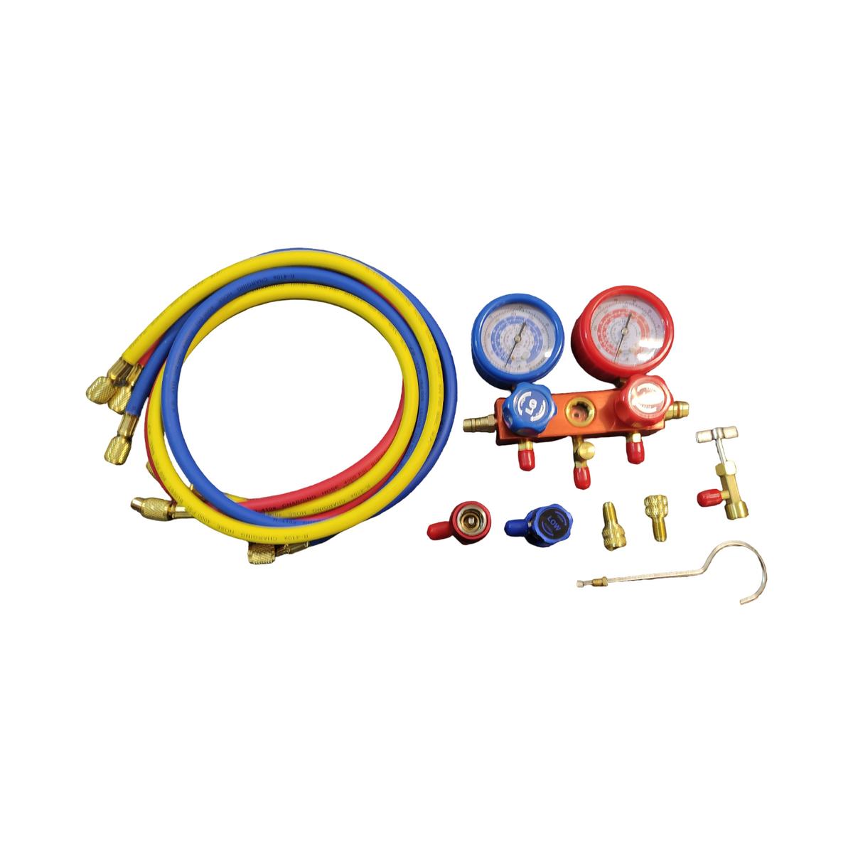 VEVOR Vakuumpumpe 100L/min 1-stufig 220V 50Hz Manometer 250ml