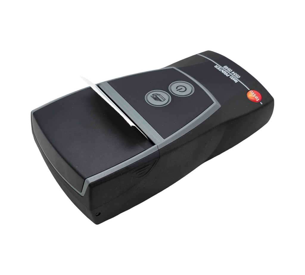 testo 0554 0549 IRDA Schnelldrucker Messergebnisse Dokumentation