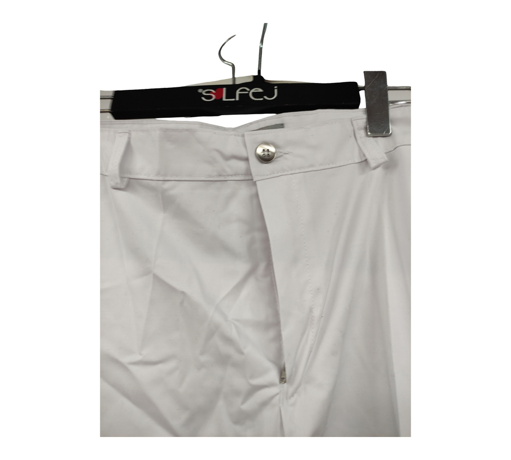 BP 1368-686-21-58n Herrenhose mit Taschen Stretch weiß 41/42