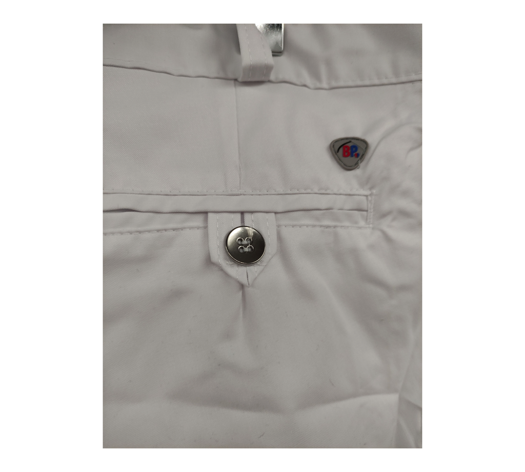 BP 1368-686-21-58n Herrenhose mit Taschen Stretch weiß 41/42