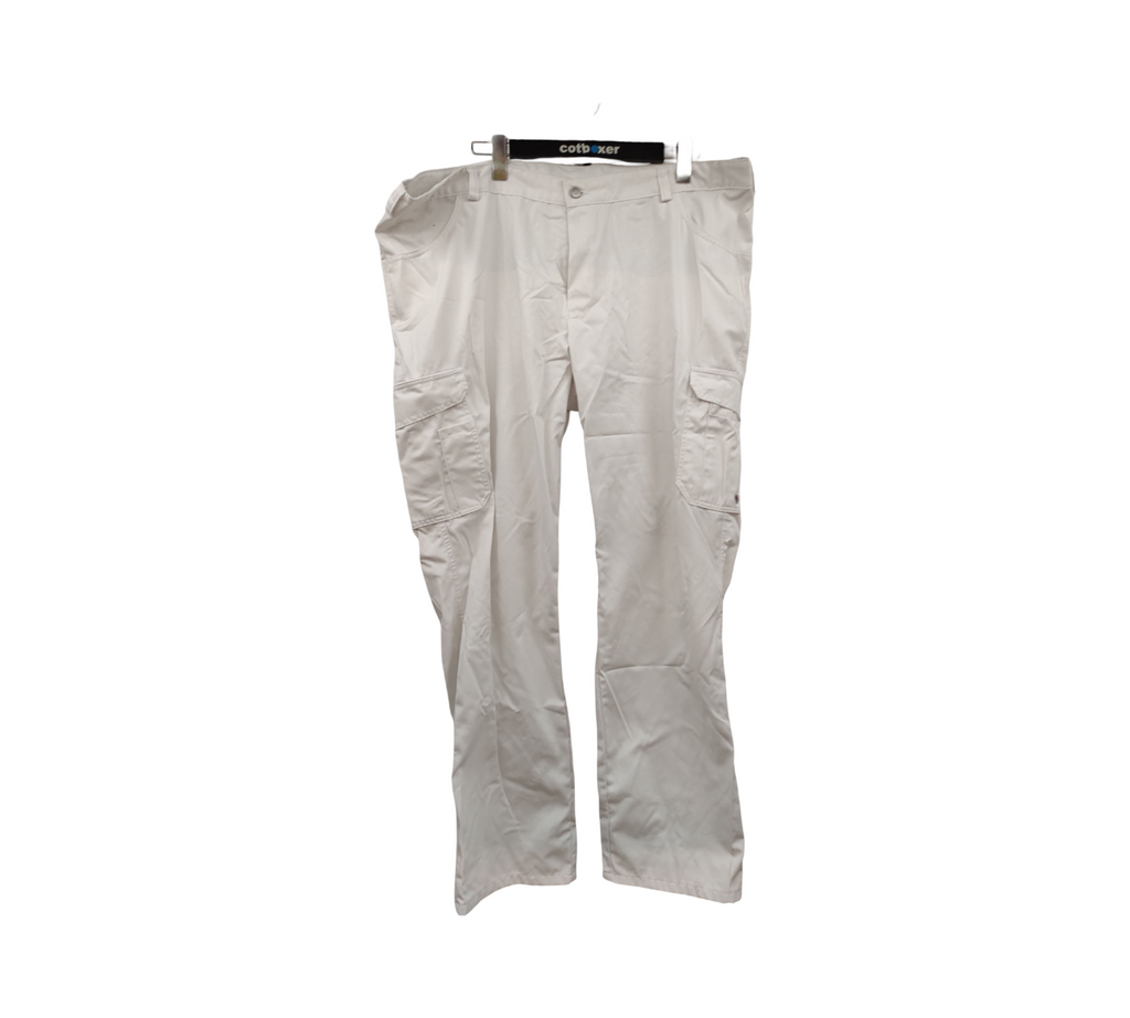 BP 1641-558 - Unisex-Jeans aus strapazierfähigem Mischgewebe, weiß, Größe 2XL