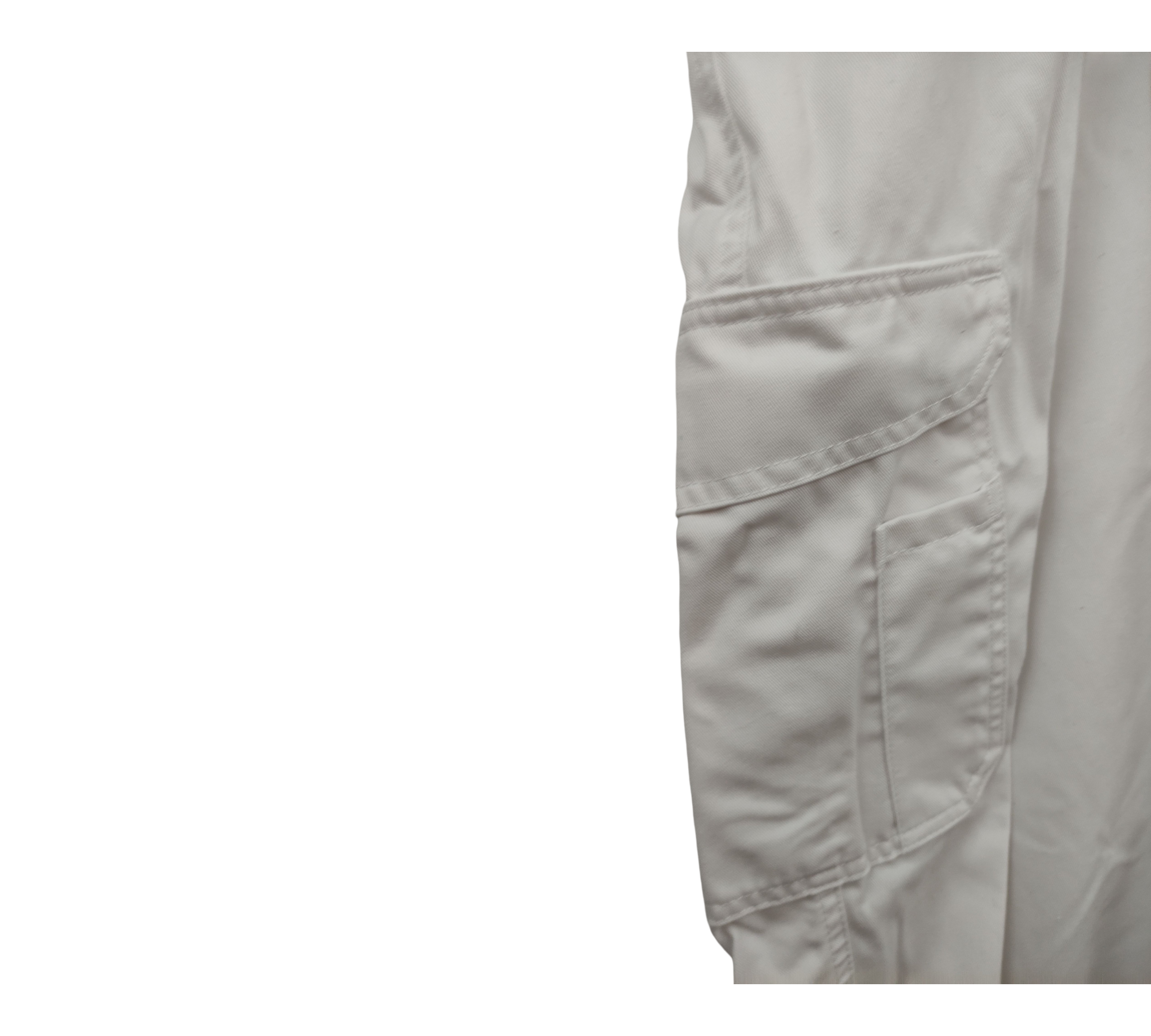 BP 1641-558 - Unisex-Jeans aus strapazierfähigem Mischgewebe, weiß, Größe 2XL