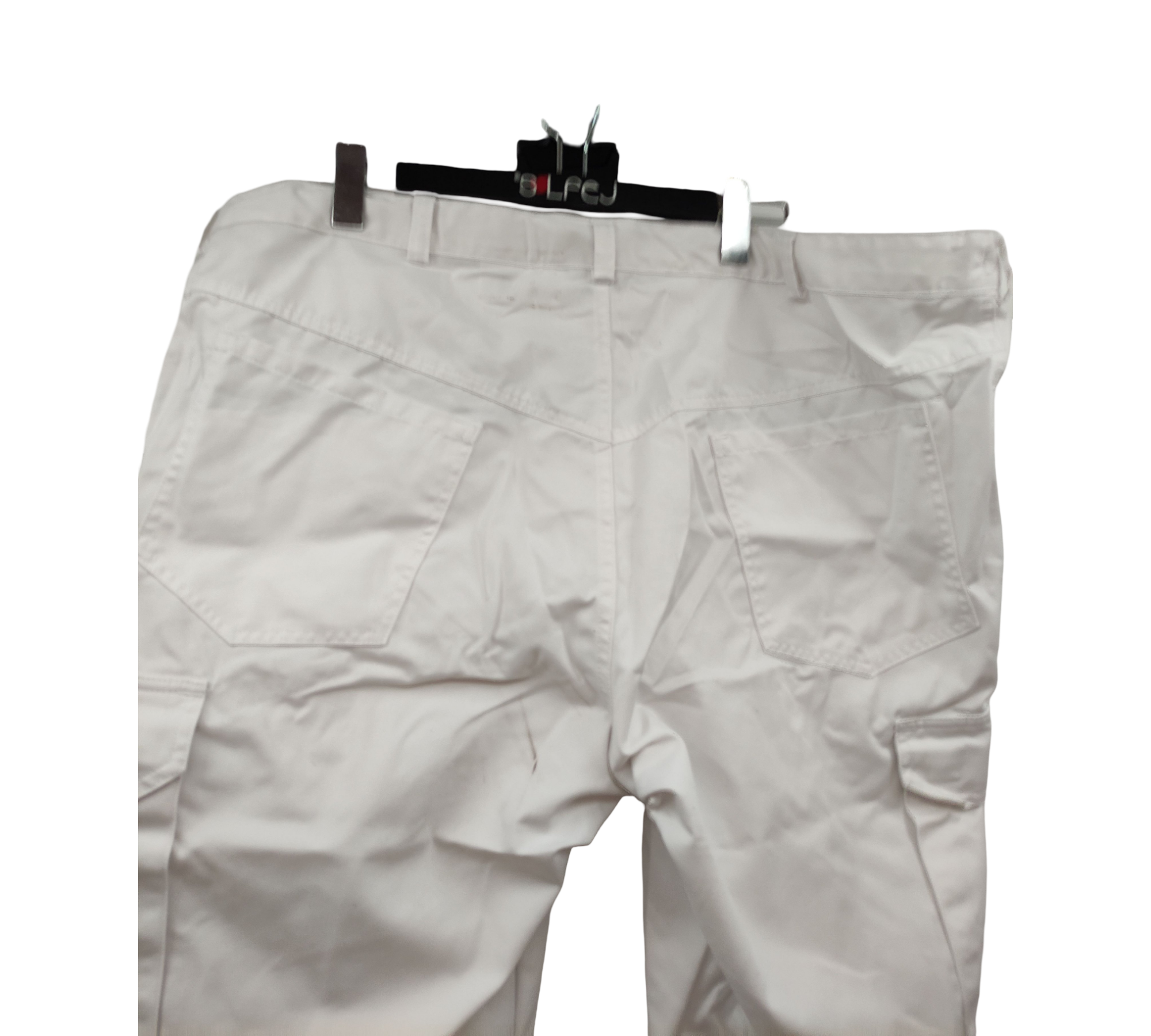 BP 1641-558 - Unisex-Jeans aus strapazierfähigem Mischgewebe, weiß, Größe 2XL