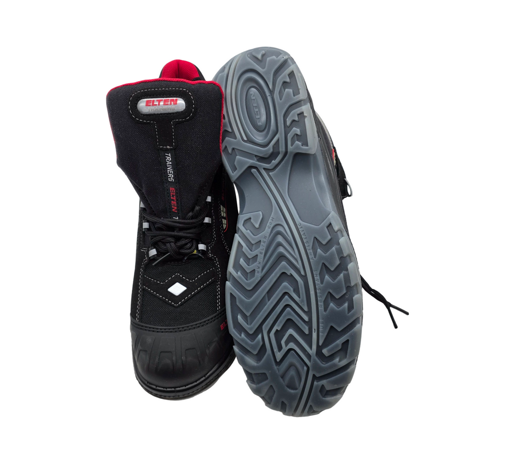 Elten SANDER Pro Sicherheitsschuhe S3 ESD Schwarz Grau 46