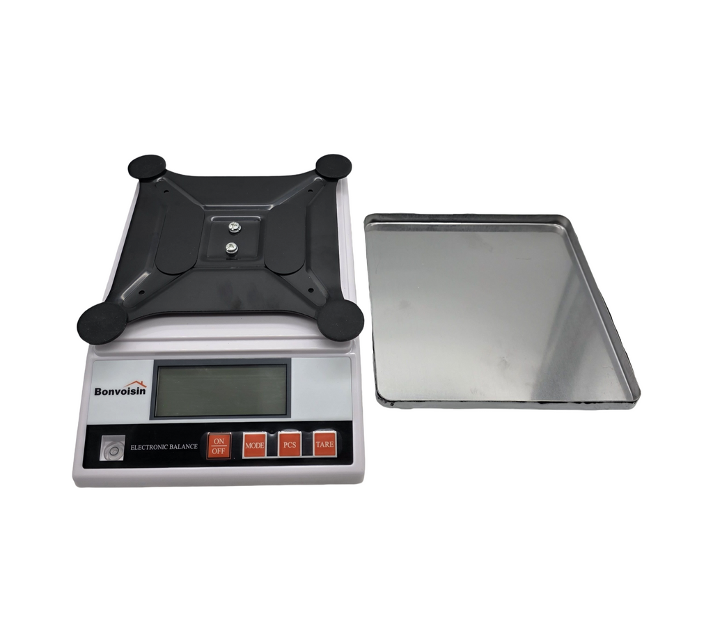 Bonvoisin Digitale Laborwaage 0.1g 5kg 10kg tragbar hochpräzise
