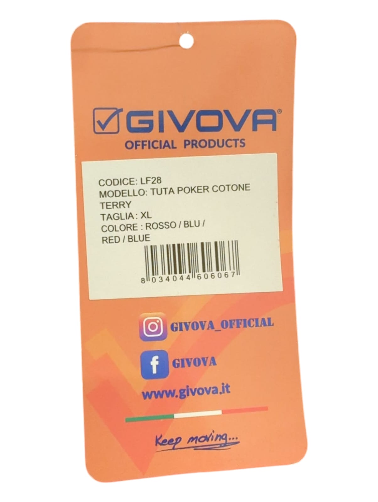 Givova Poker Kapuzenjacke Rosa Größe XL