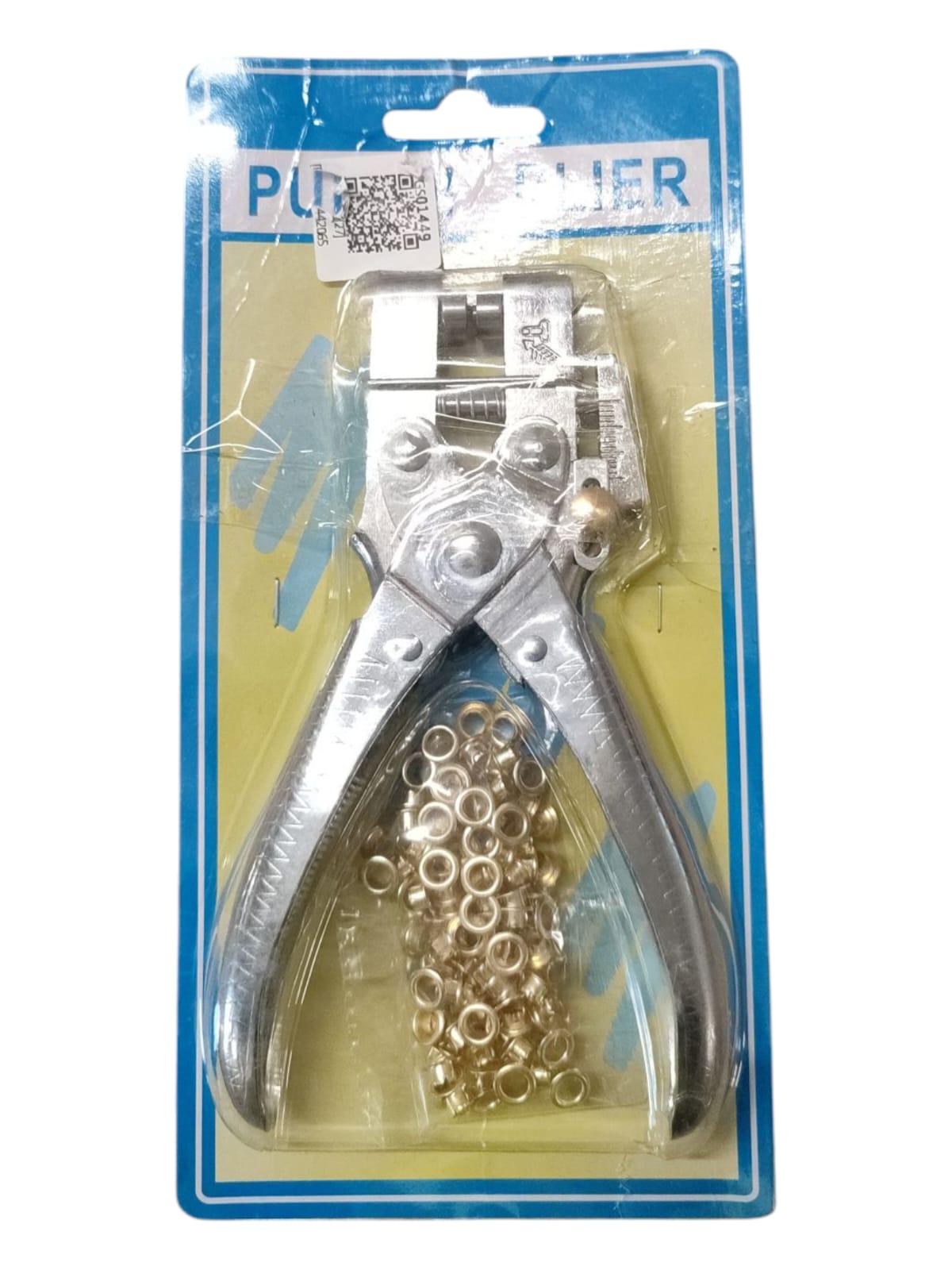 Lochzangen-Set Lochzange mit 100 Metallringen Knöpfe