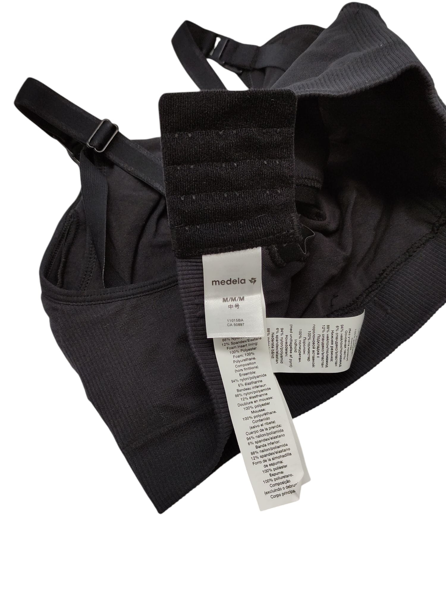 Medela 3-in-1 Nursing and Pumping Bra, Size M