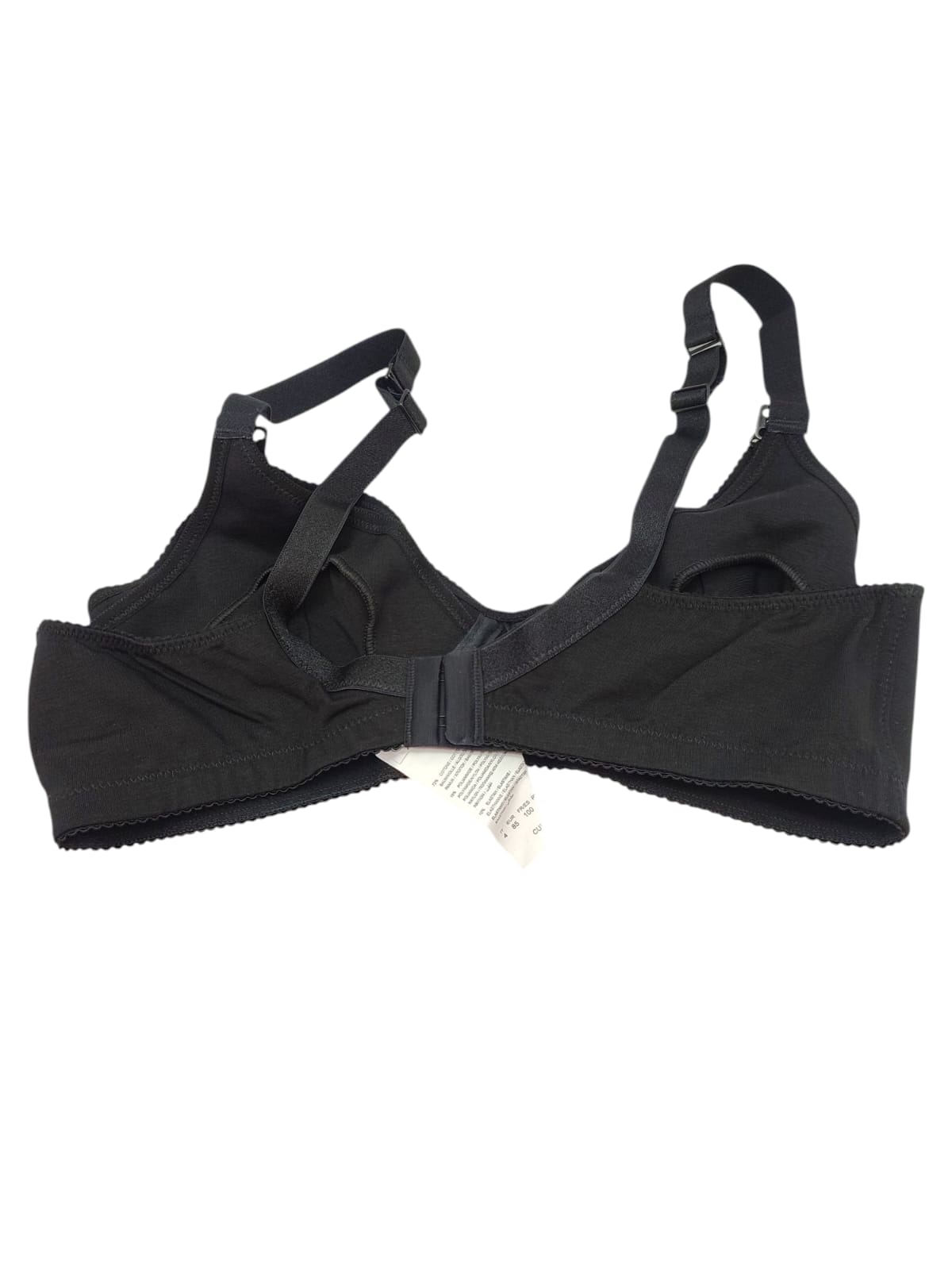 Chicco Nursing Bra Cotton Black 4C