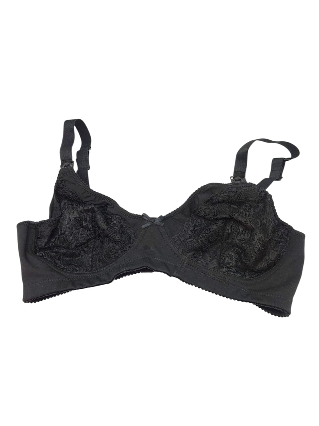 Chicco Nursing Bra Cotton Black 4C