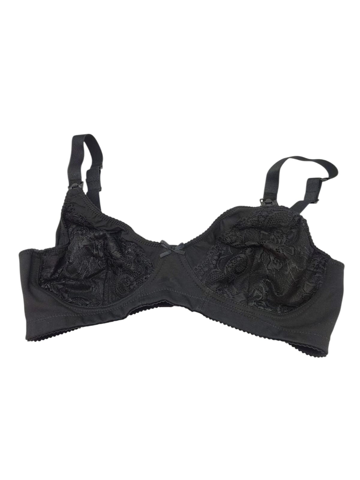 Chicco Nursing Bra Cotton Black 4C