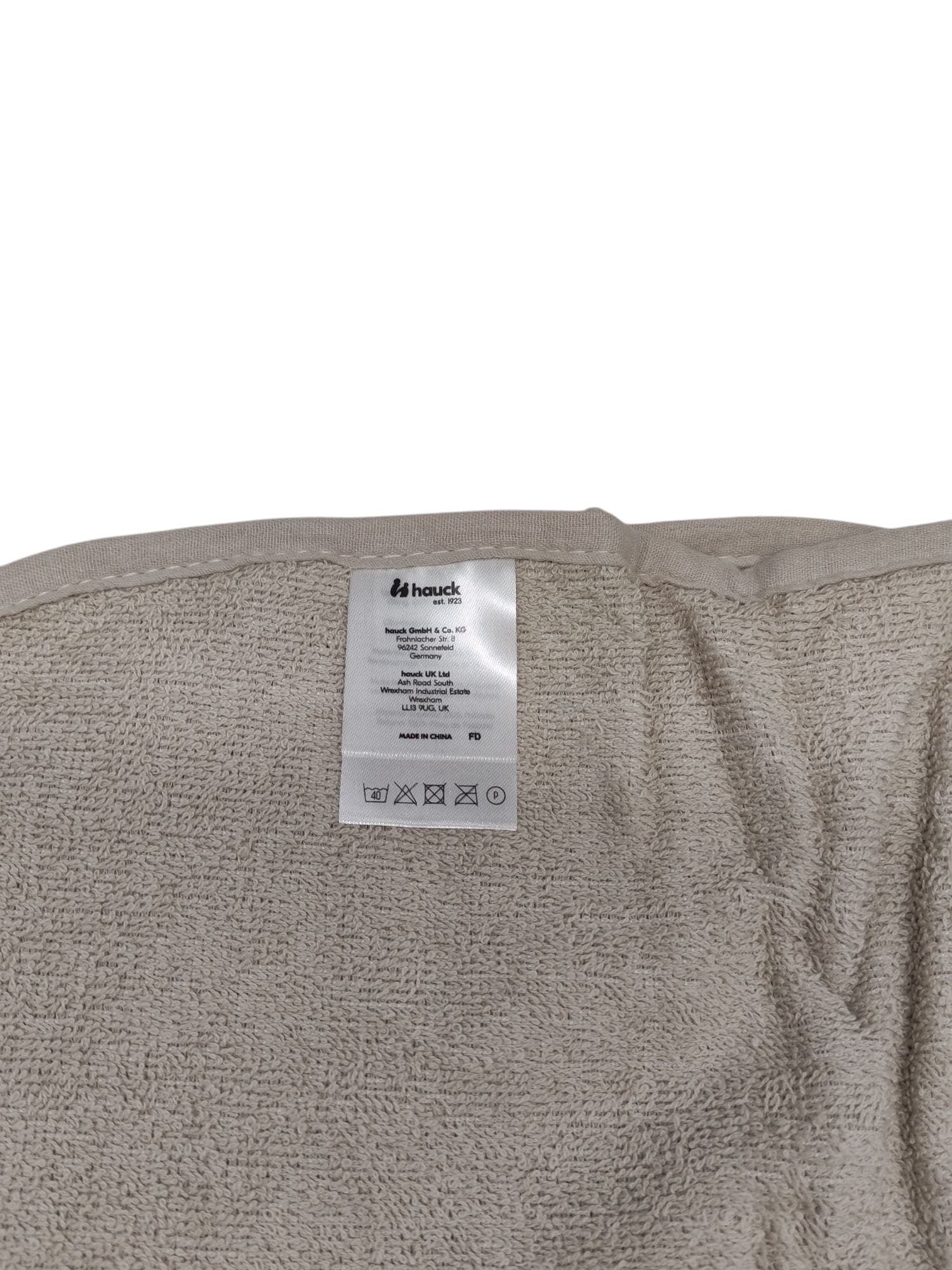 hauck Wickelauflage mit Handtuch Musselin Stoff