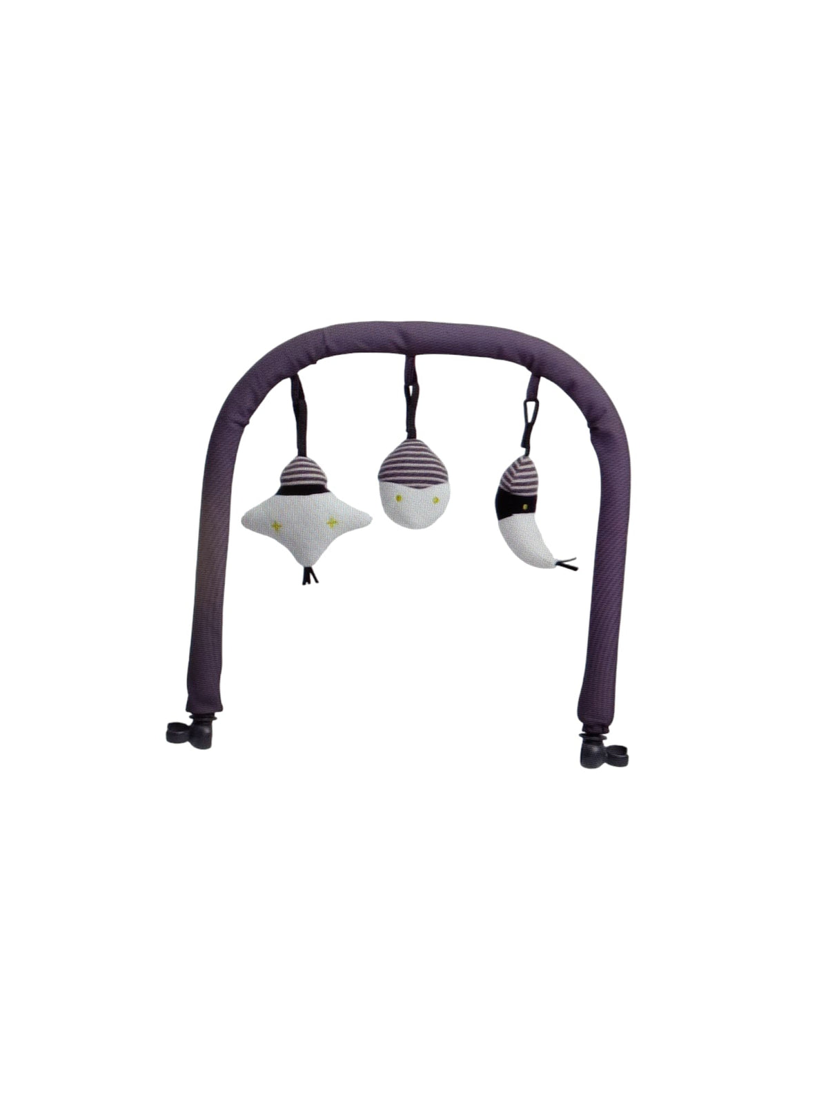 Béaba Spielbogen Kinderwagen robust langlebig grau