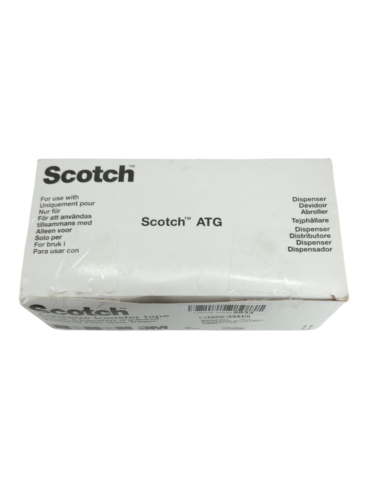 Klebeband für Kunststoffe wie PE, PP, 12 mm x 33 m, 12 Stück