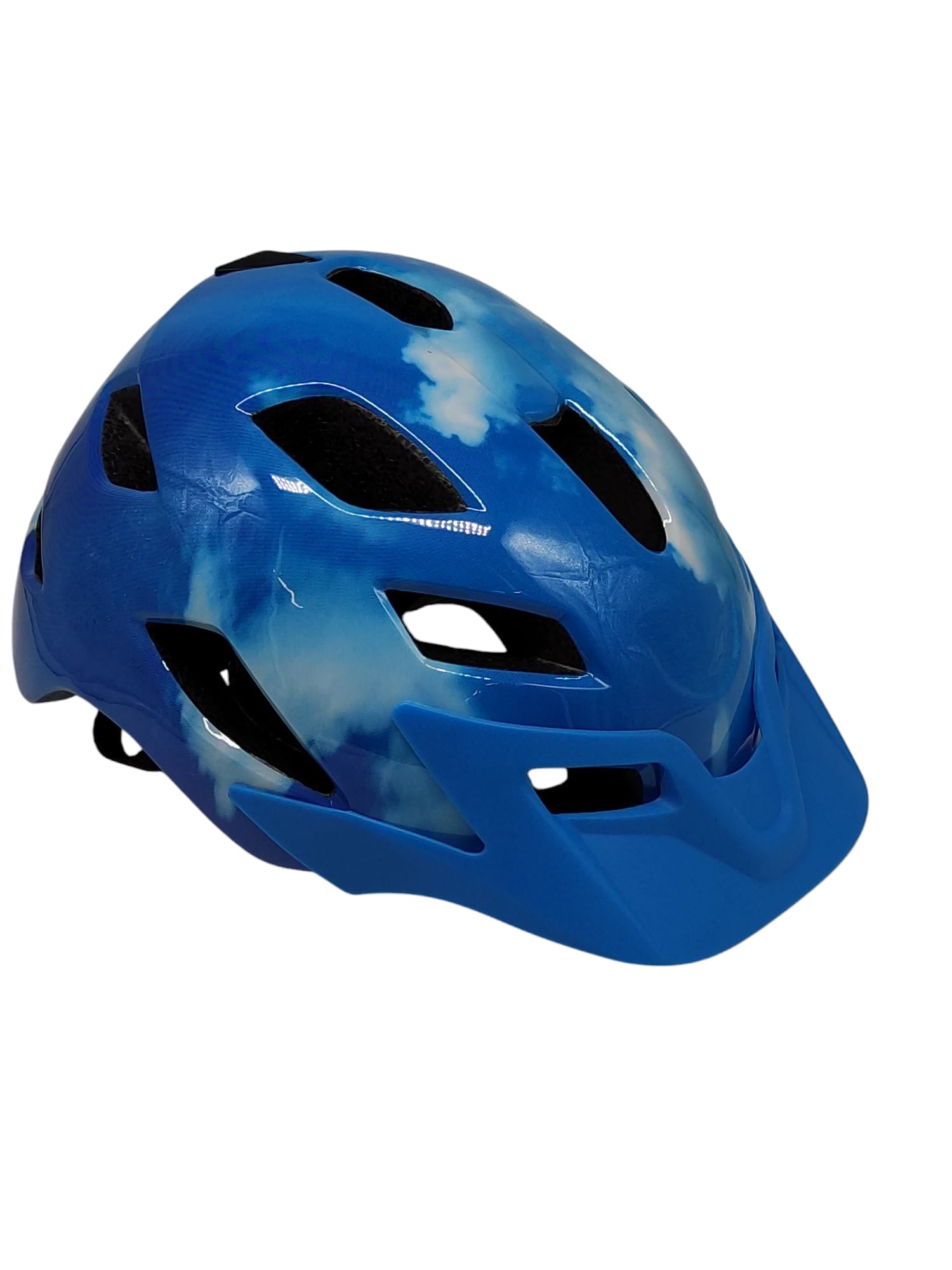 Exclusky Fahrradhelm mit Licht MTB Helm 56-61 cm
