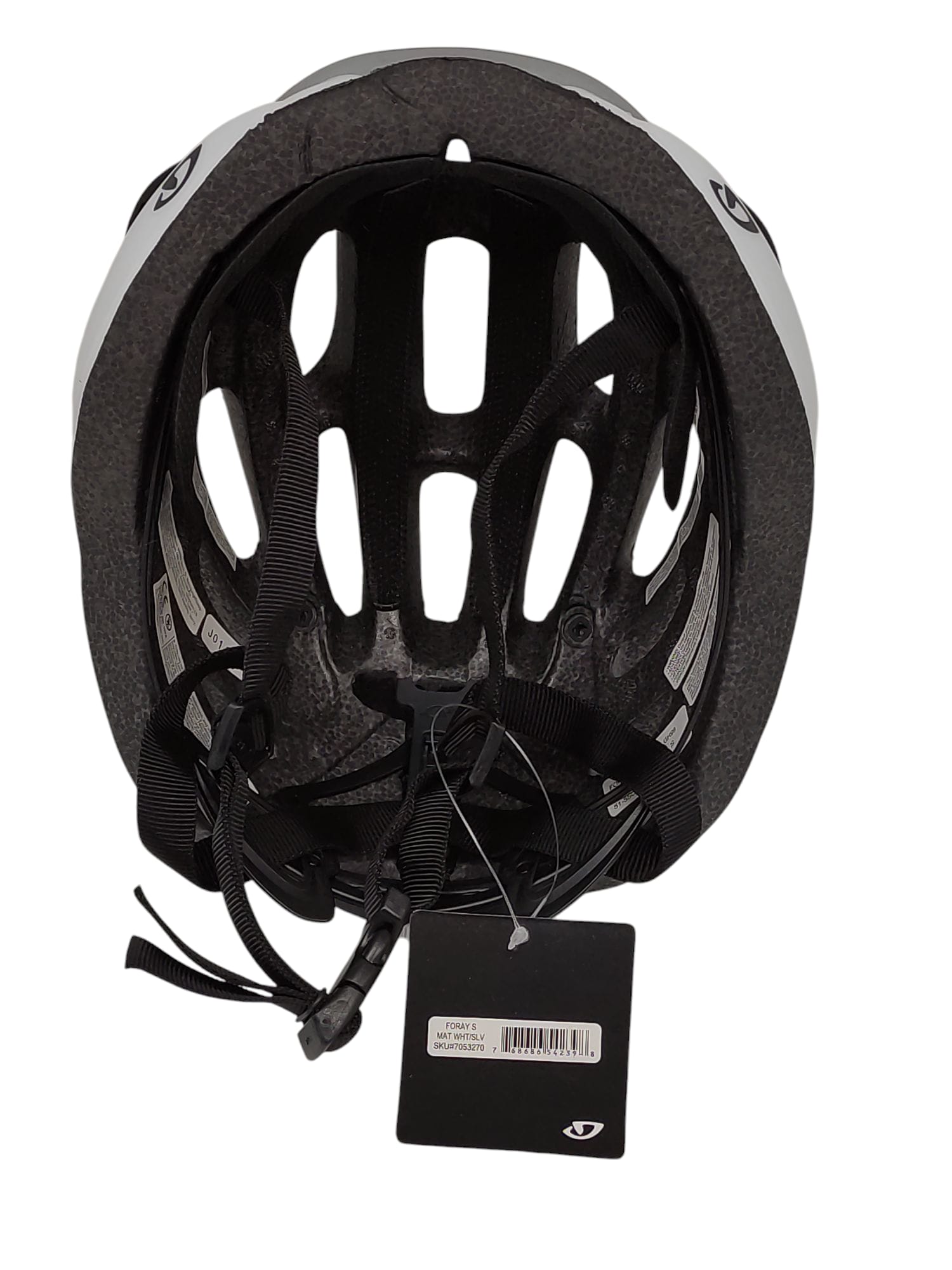 Giro Foray 16 Helm Mattweiß/Silber S 51–55 cm