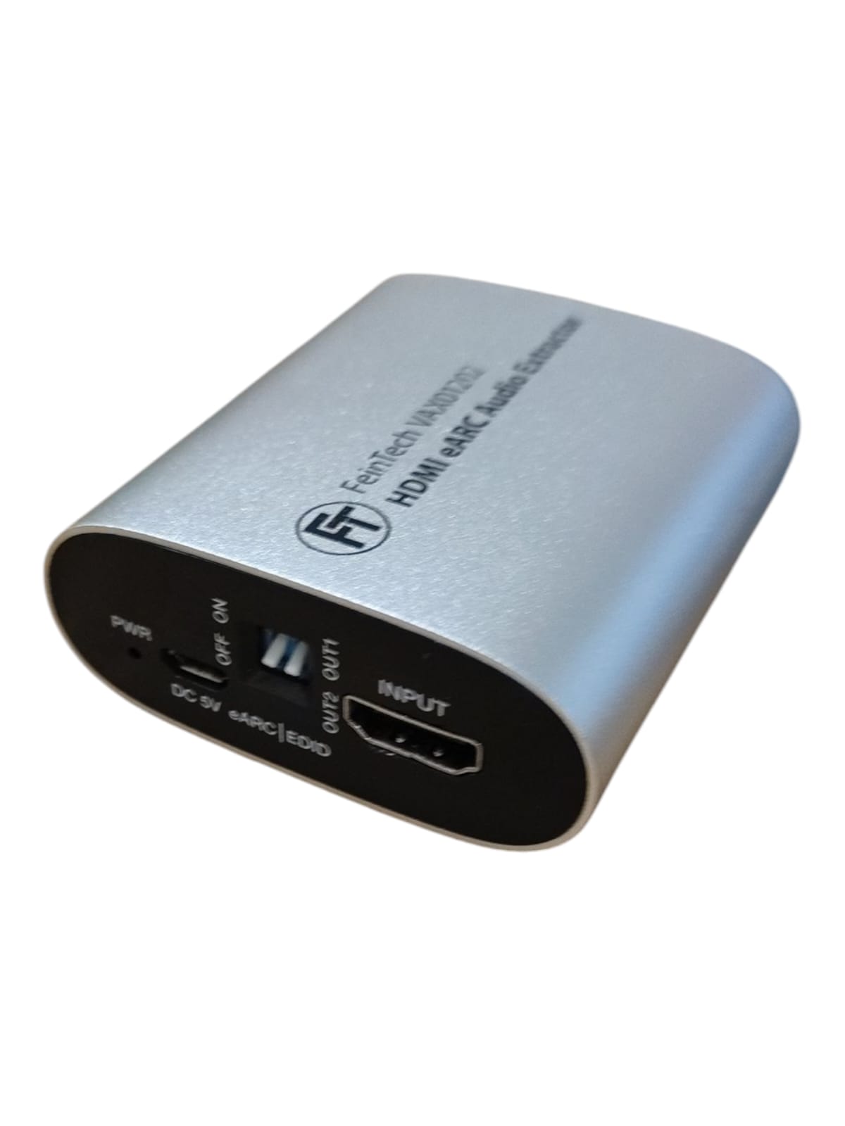 FeinTech VAX01202 HDMI eARC Audio Extractor 1x2 für Fernseher