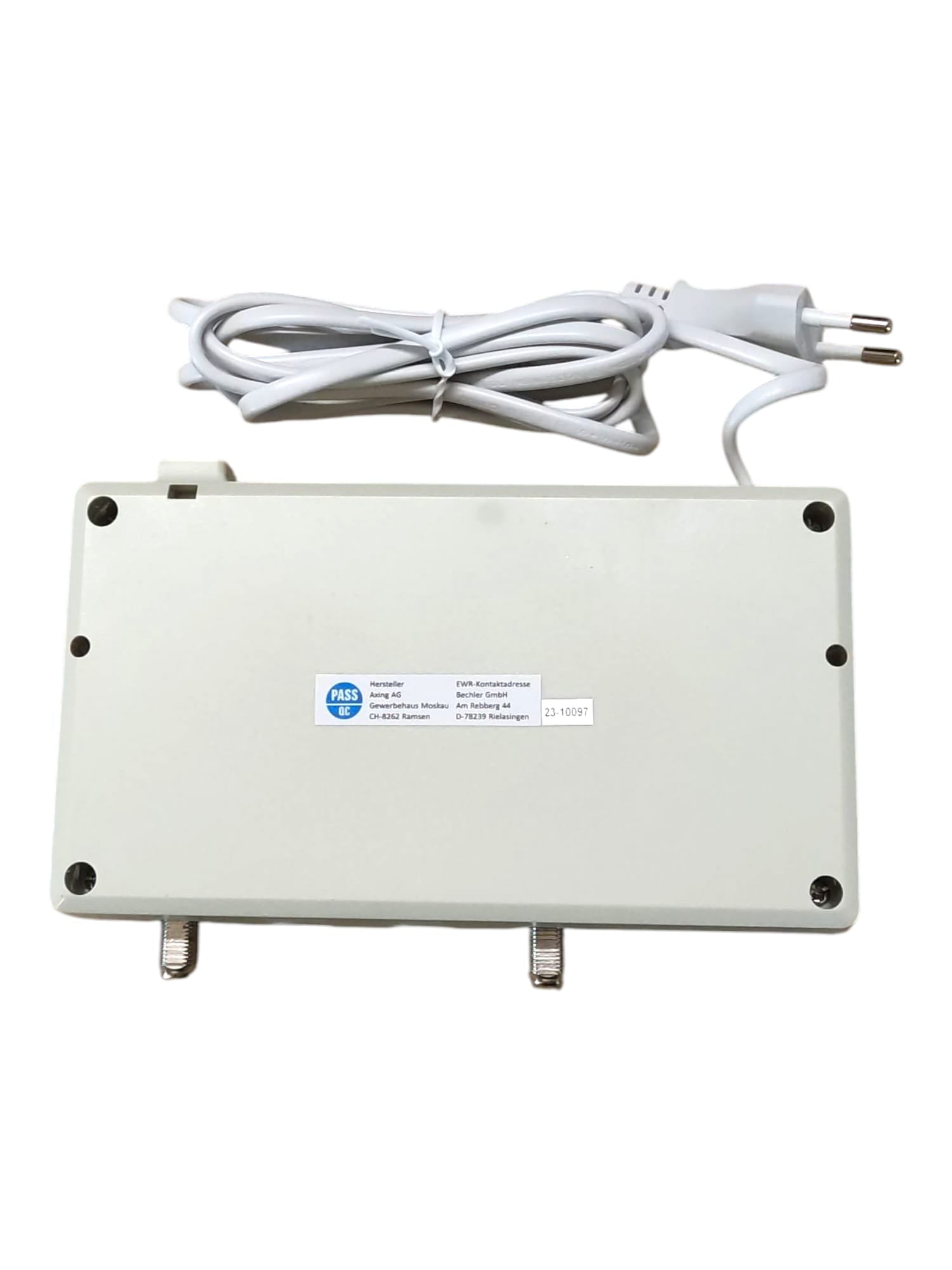 Axing BVS 2-01 Hausanschlussverstärker 25 dB Kabelfernsehen 47-862 MHz