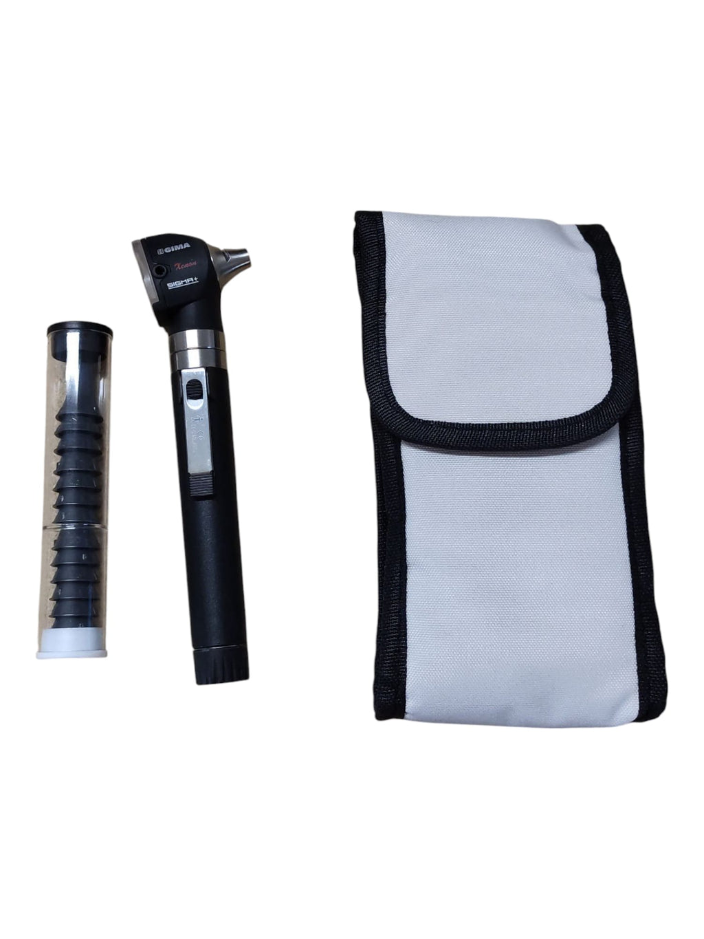 GIMA SIGMA 2.5V Otoskop F.O. Xenon schwarz mit Tasche