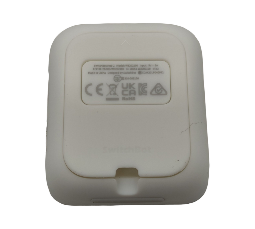 SwitchBot Hub 2 WLAN Thermometer Hygrometer IR Fernbedienung kompatibel mit Alexa Google Assistant