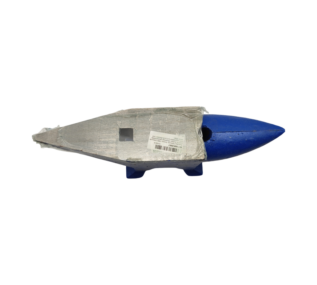 Happybuy Amboss 10kg Schmiede Stahl rund quadratisch Blau