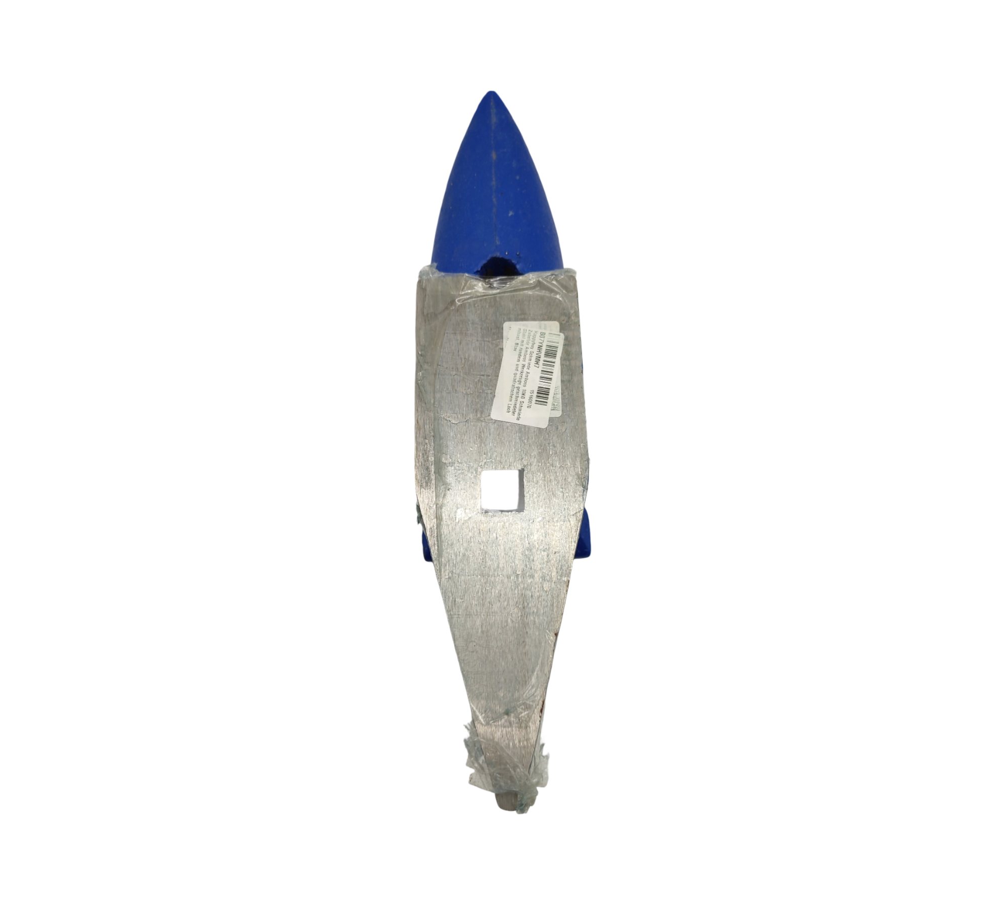 Happybuy Amboss 10kg Schmiede Stahl rund quadratisch Blau