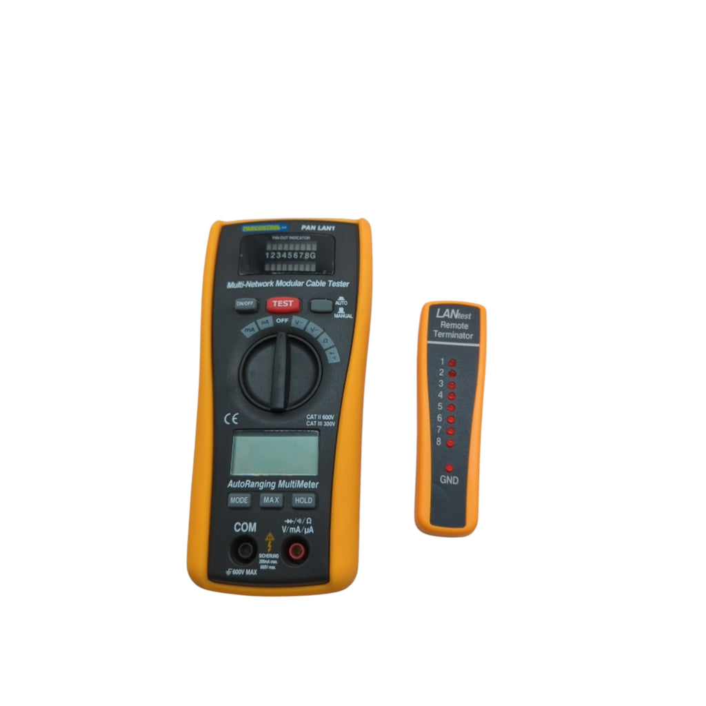 Pancontrol PAN LAN1 LAN-Tester Multimeter 300V CAT III Bereichswahl