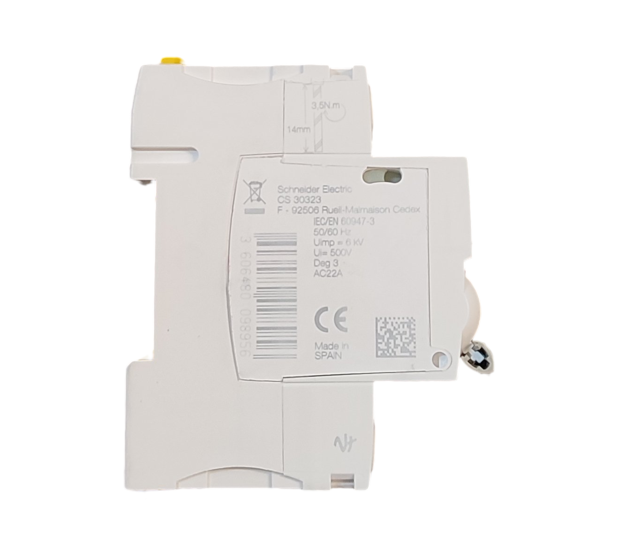 Schneider Electric Trennschalter 3P+N, 63A, 415V AC, dreiphasig