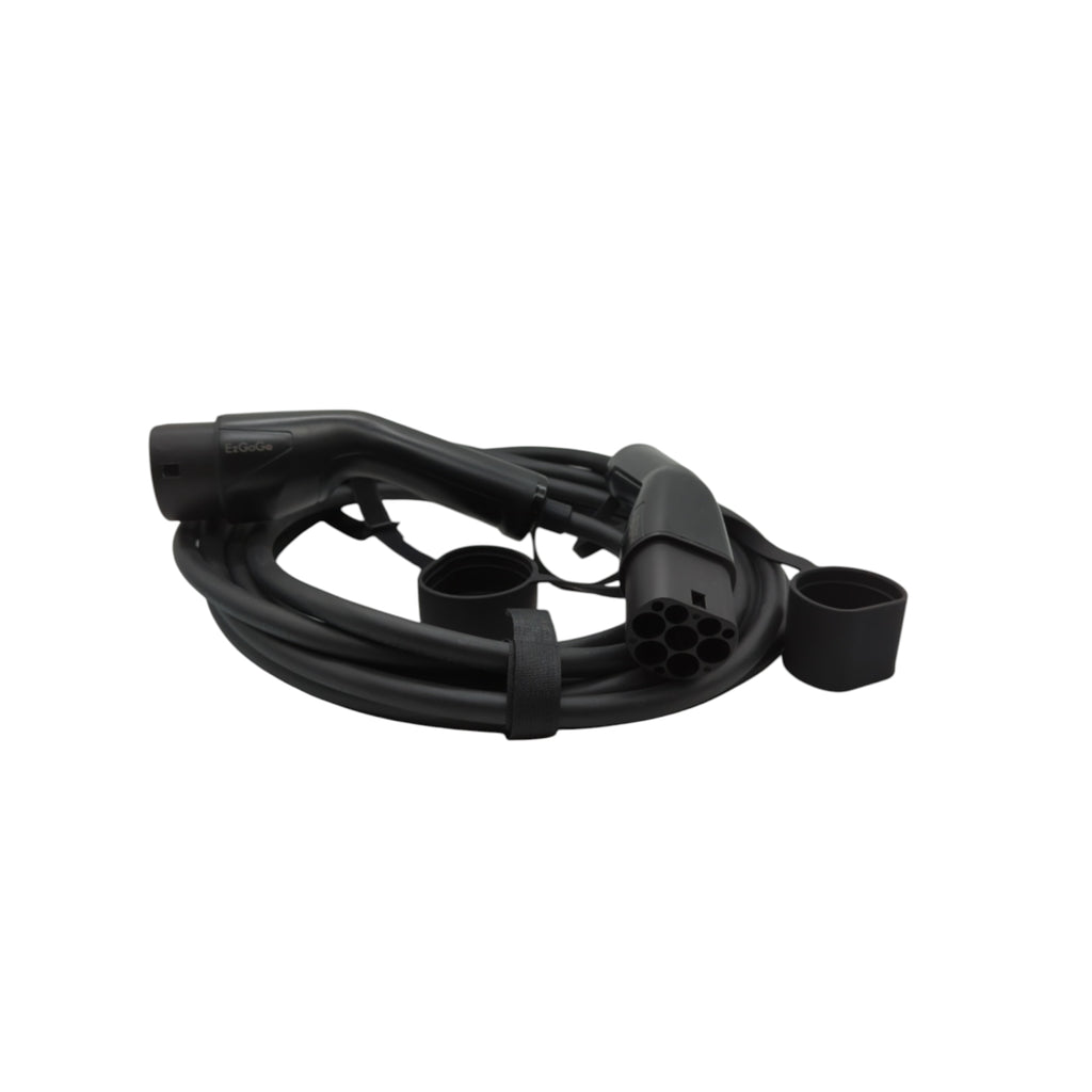 Ezgogo Typ 2 Ladekabel 11kW 16A 3-phasig 8m EV Kabel Tragetasche