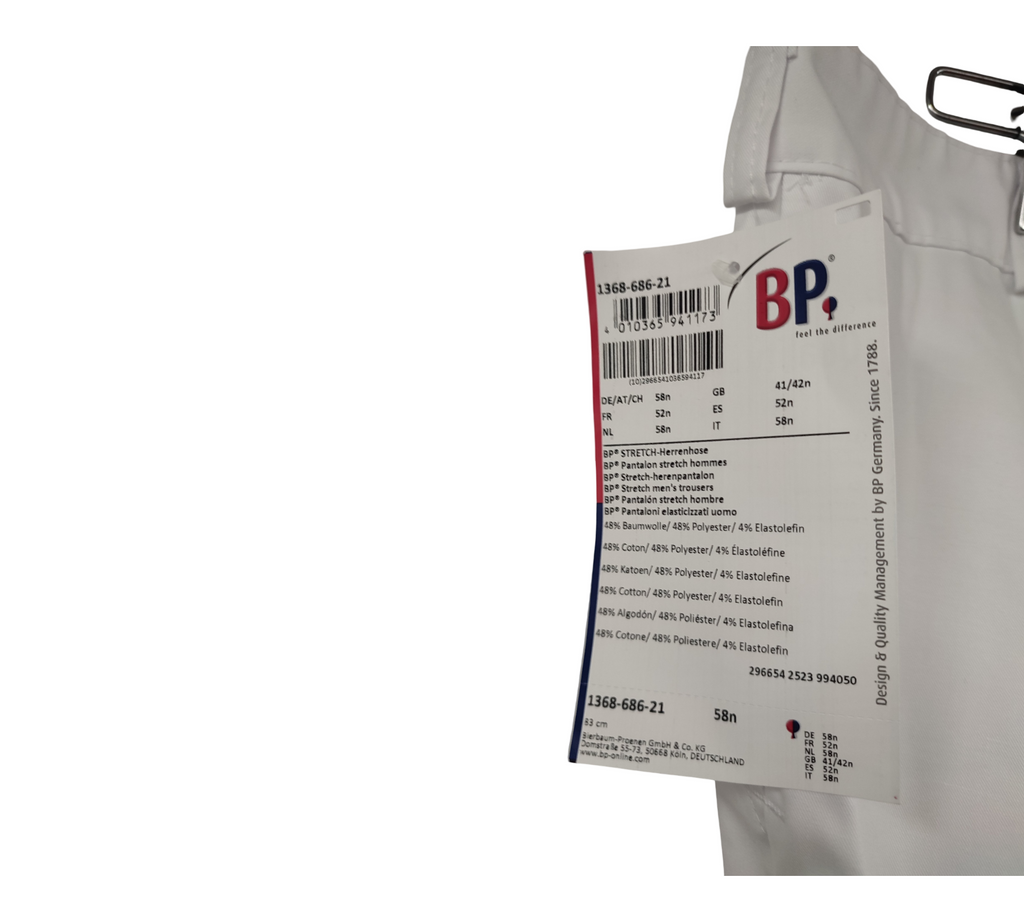 BP Med 1368-686 Herren Hose Mischgewebe Stretch Größe 58