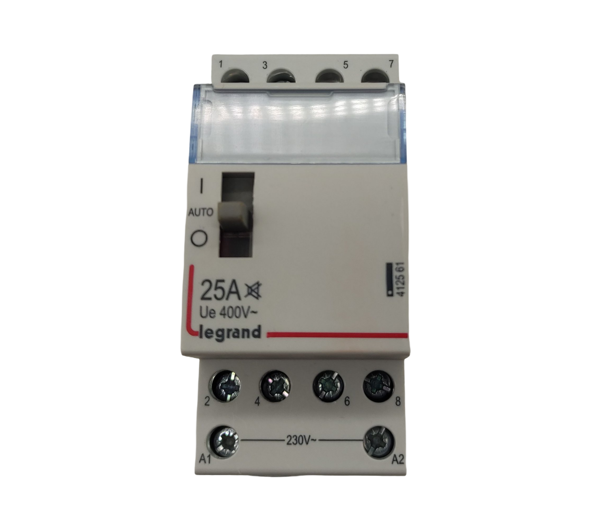Legrand 412561 Dreiphasen-Tagesnachtschalter 4P 25A 230V 4NO 2M