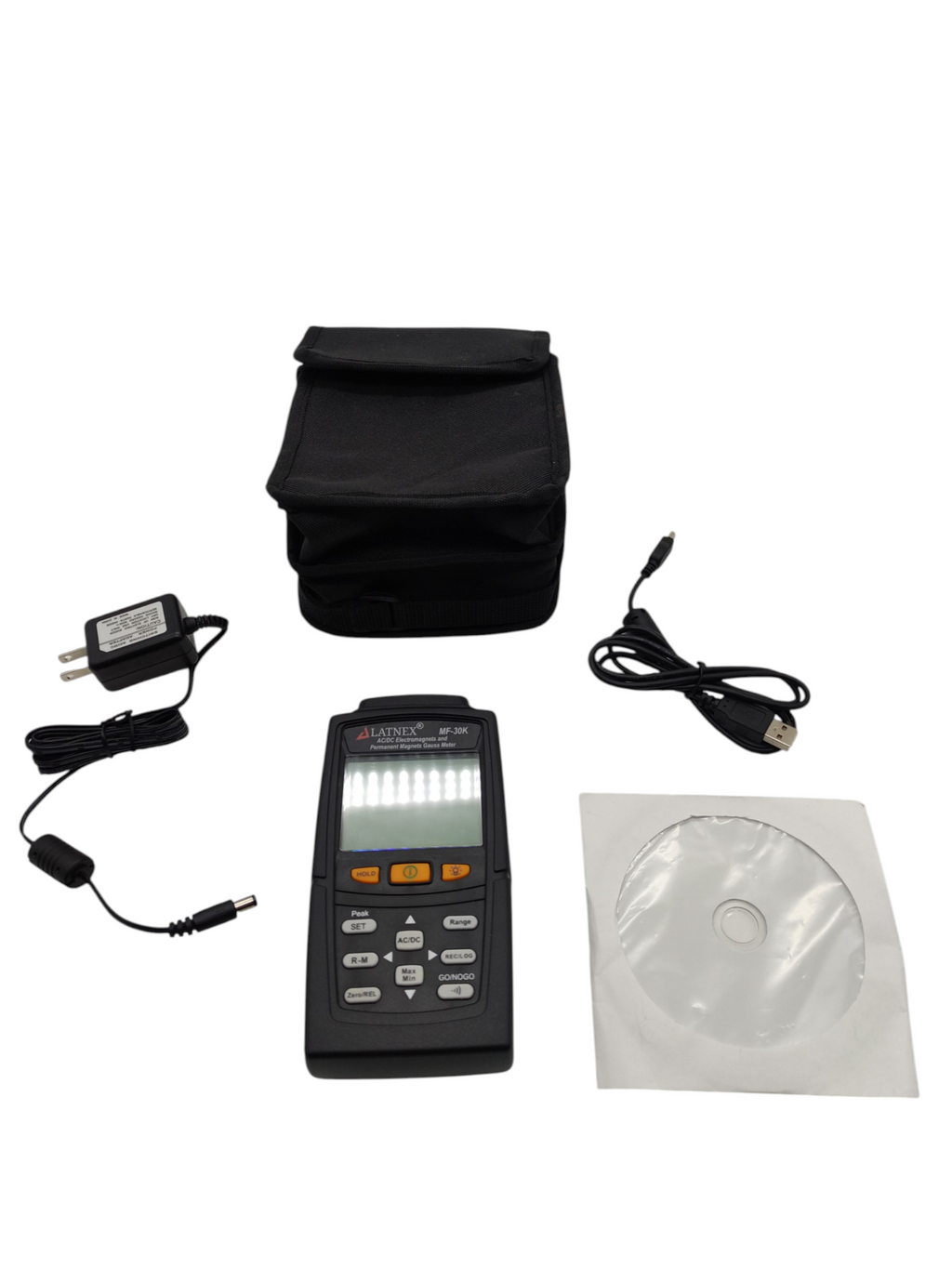 Milli Tesla MF-30K AC/DC Gaussmeter Feldstärke Restmagnetismus