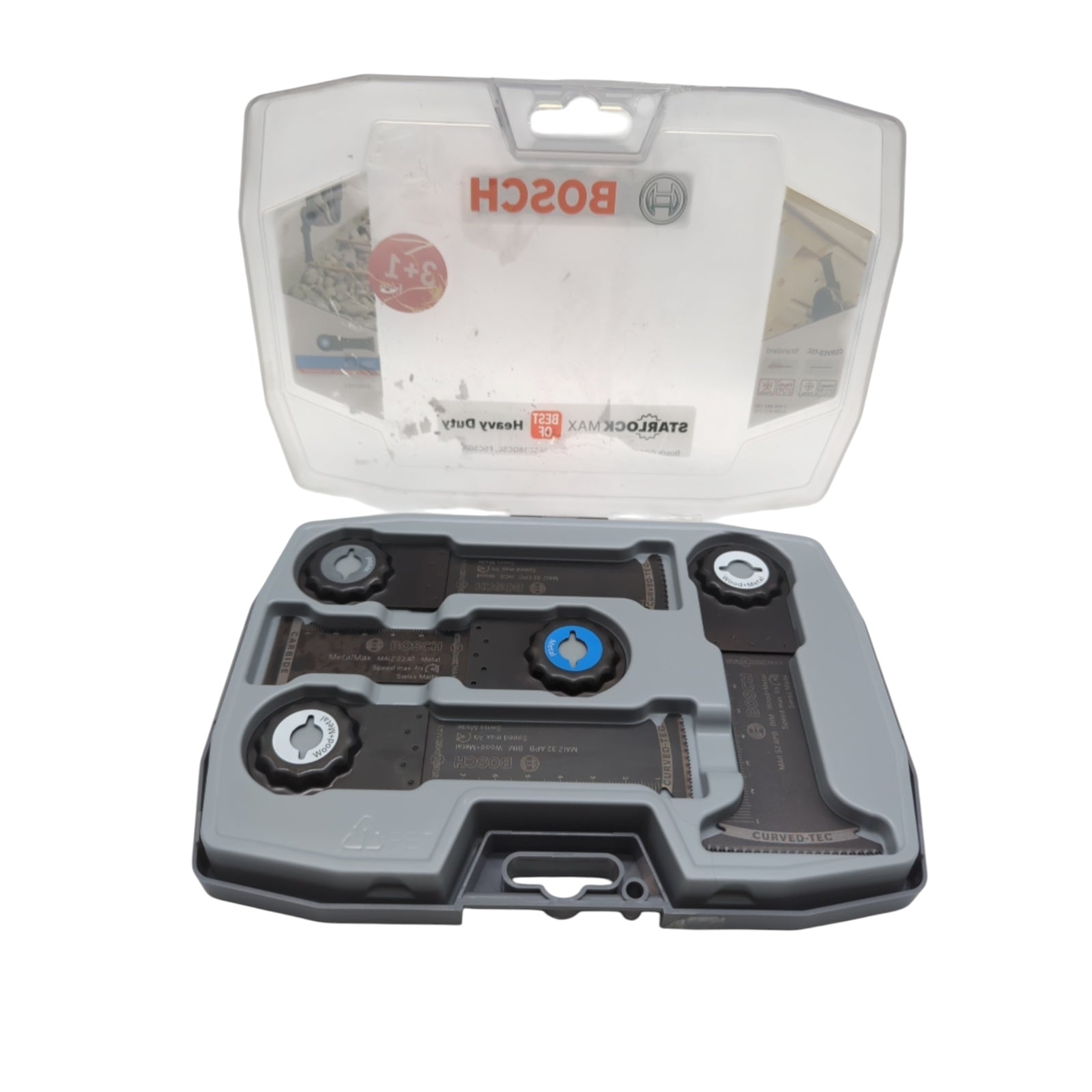 Bosch Professional Starlock Max Tauchsägeblatt Set 4tlg Heavy Duty