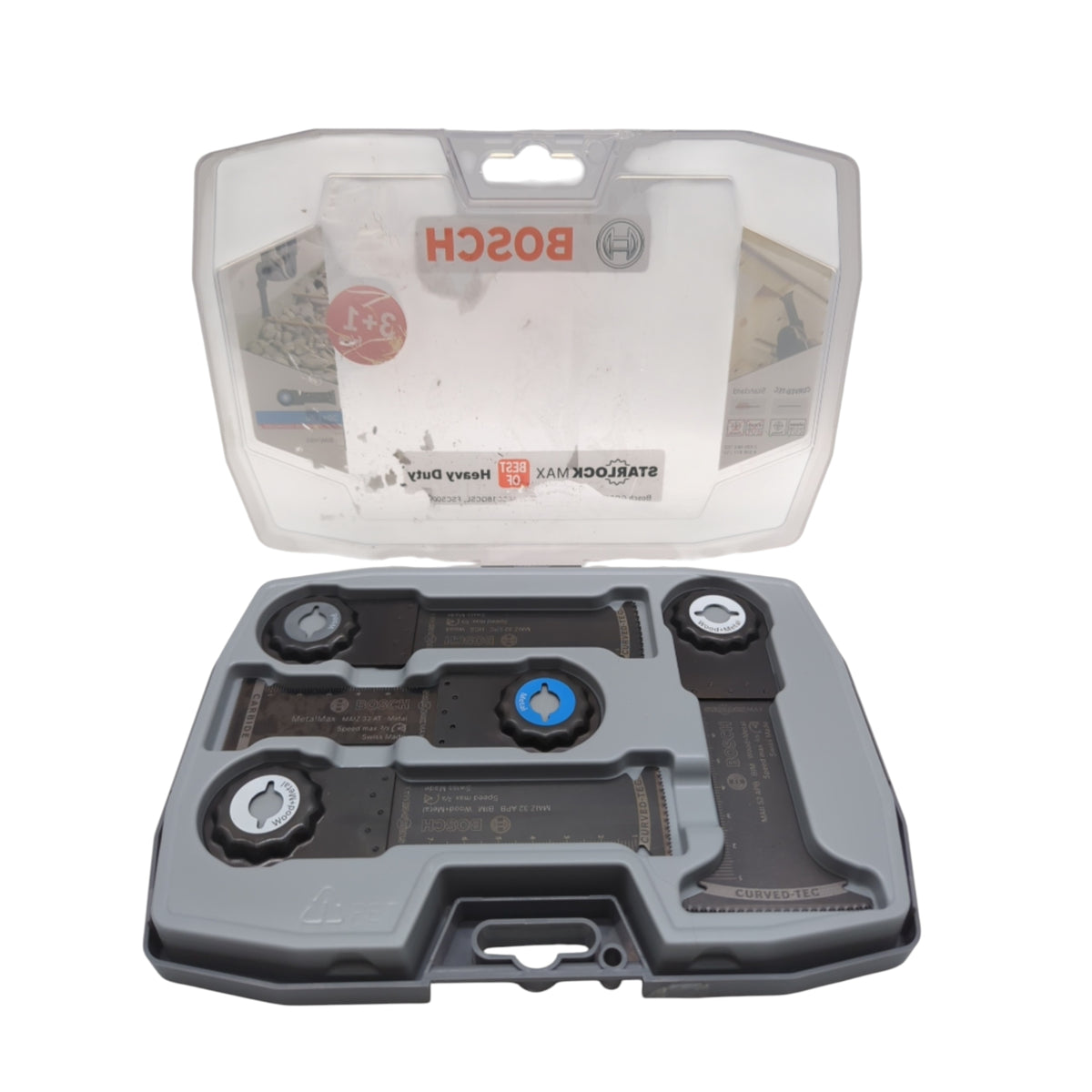 Bosch Professional Starlock Max Tauchsägeblatt Set 4tlg Heavy Duty