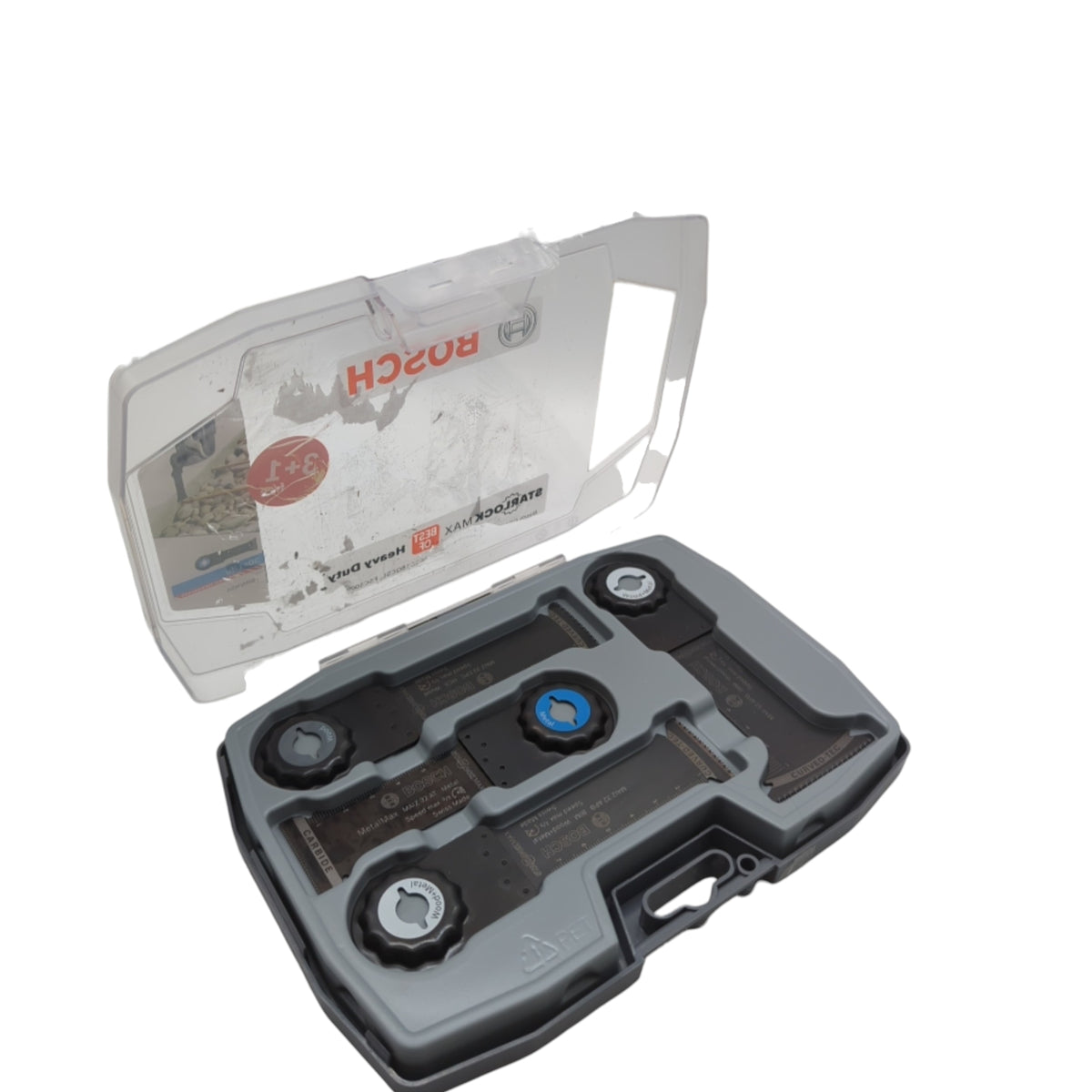Bosch Professional Starlock Max Tauchsägeblatt Set 4tlg Heavy Duty